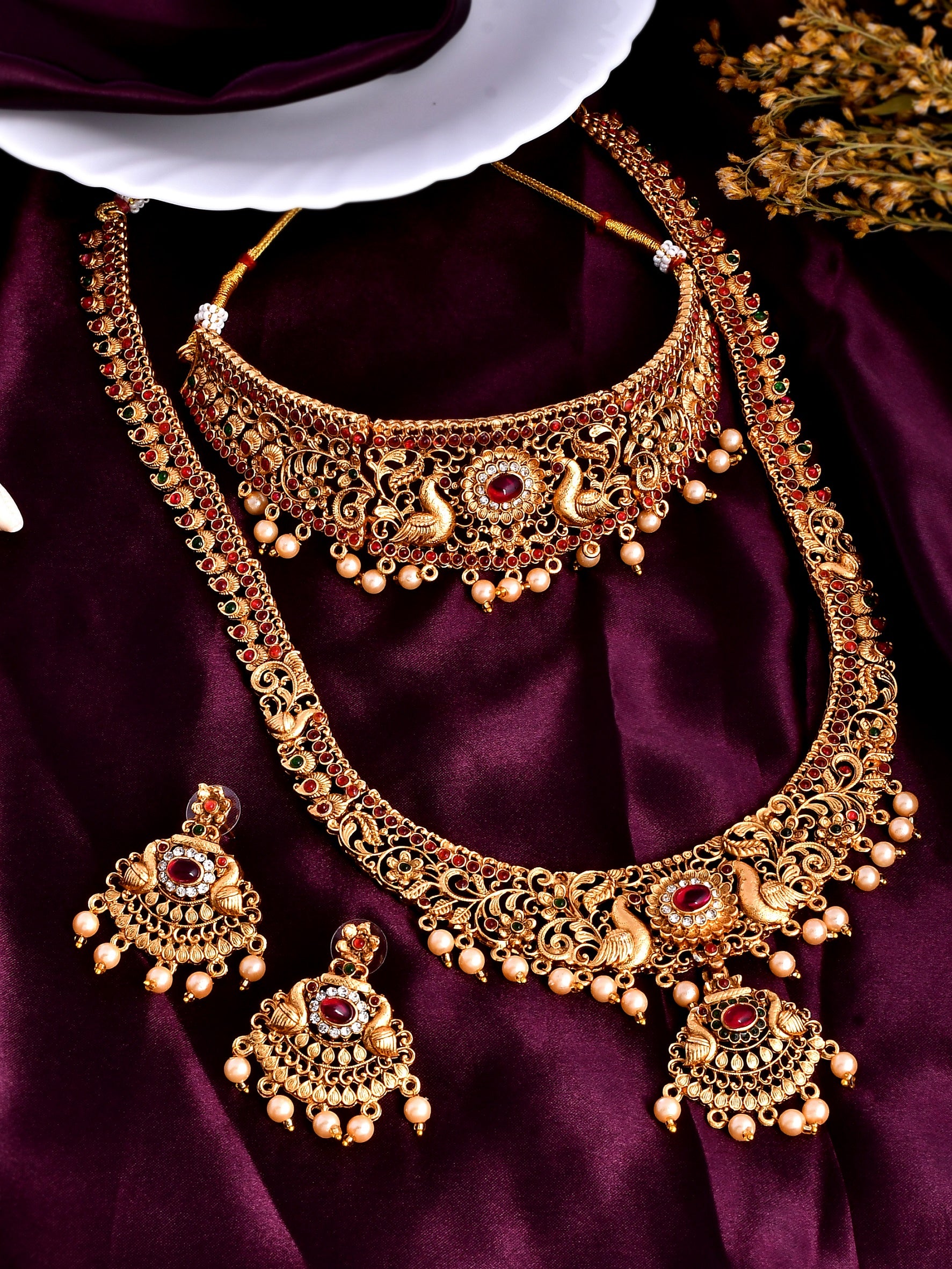 Latest indian clearance necklace design collection