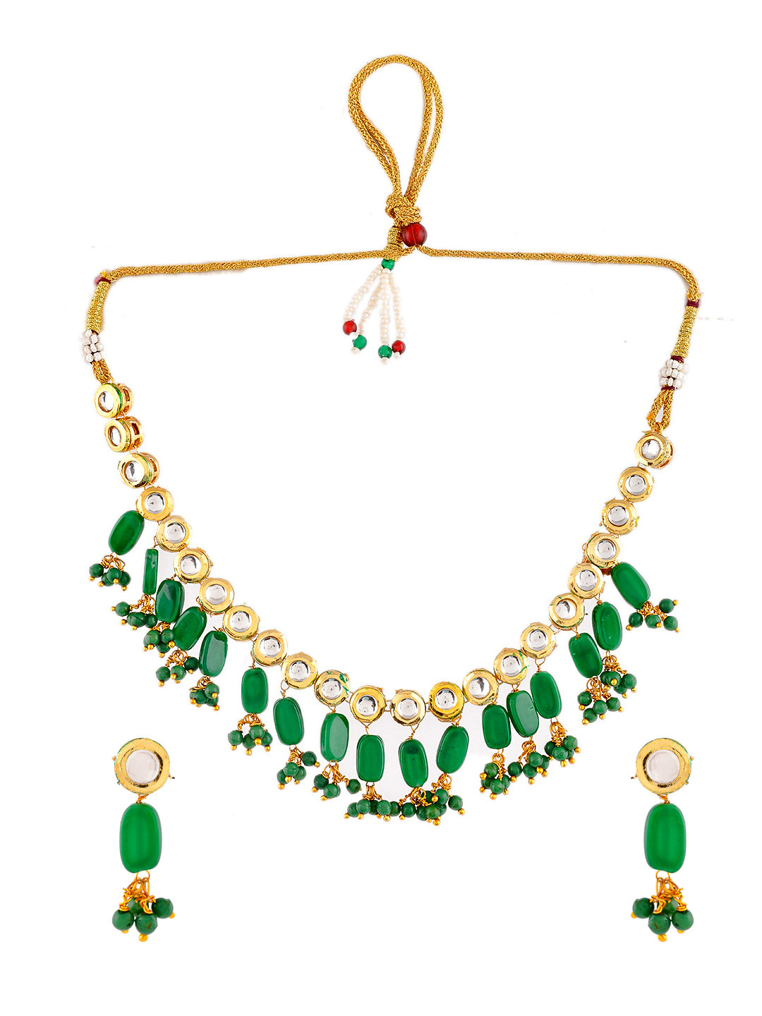 Green Kundan Jewelry Set