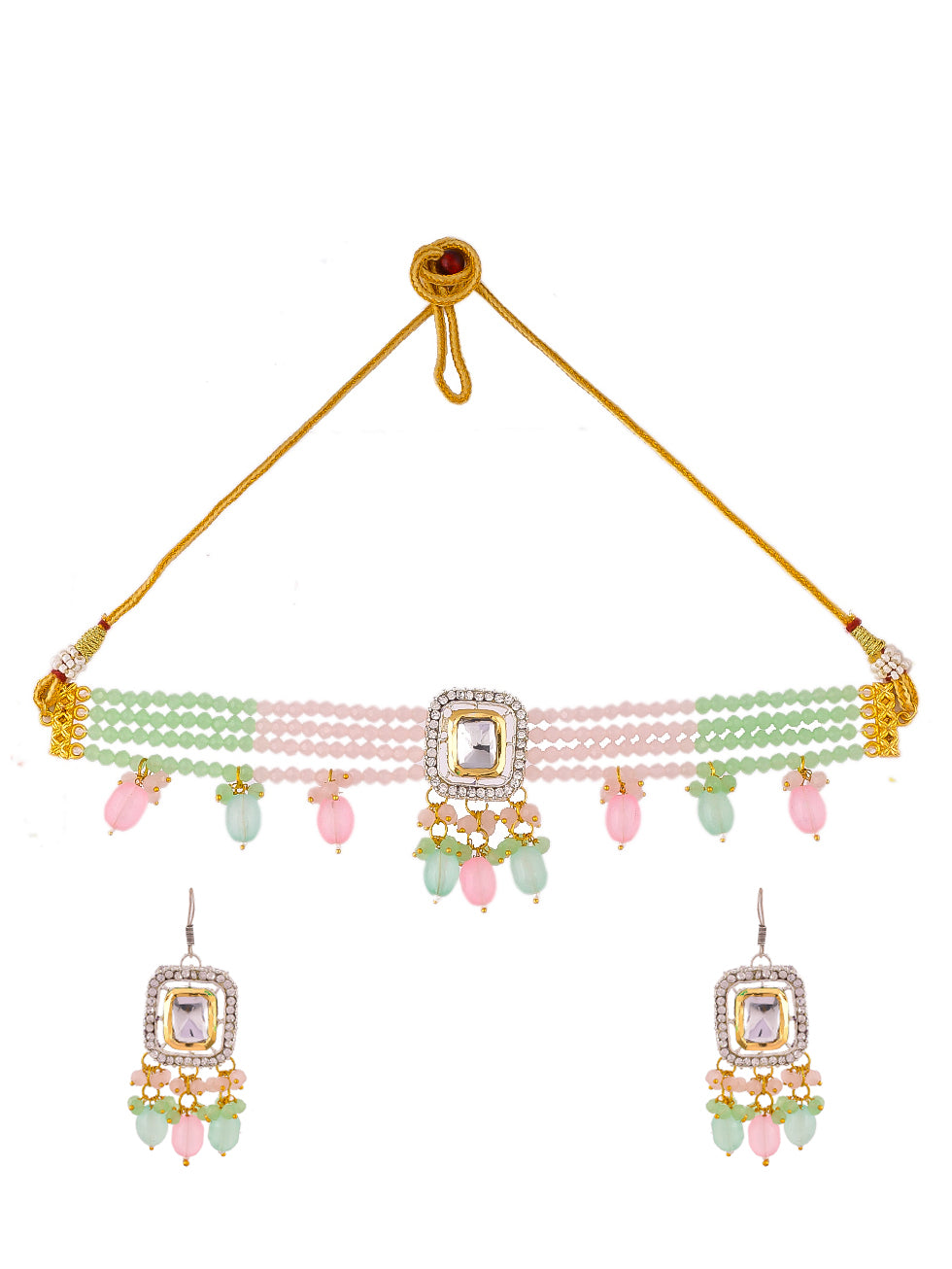 Kundan Choker Jewellery Set