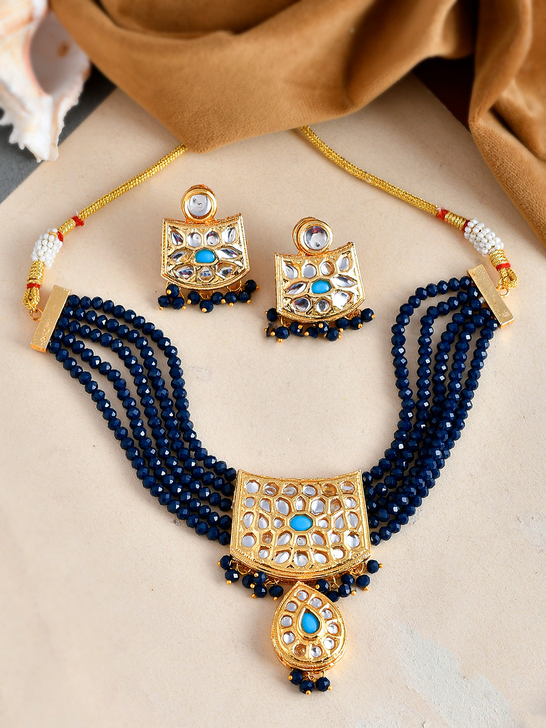 Kundan Choker Jewellery Sets for Women Online