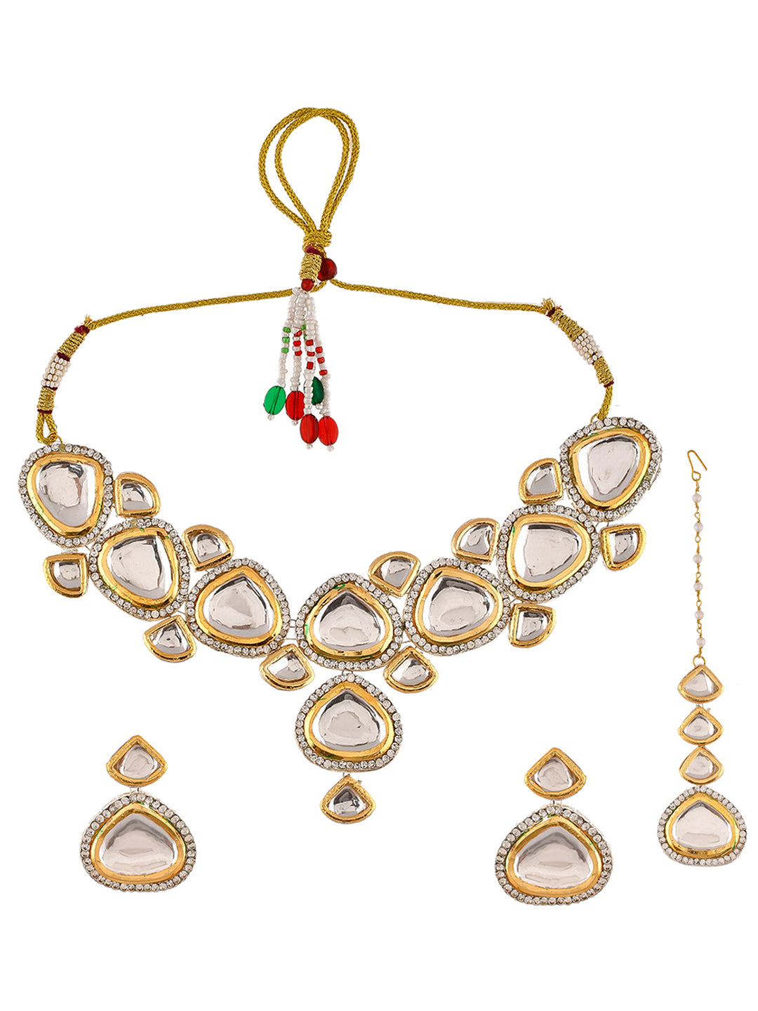 Ethnic Kundan Jewellery Set