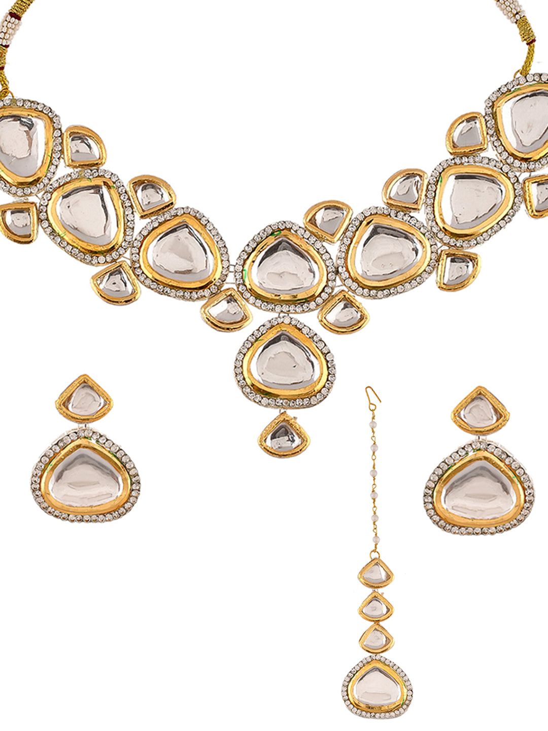 Ethnic Kundan Jewellery Set