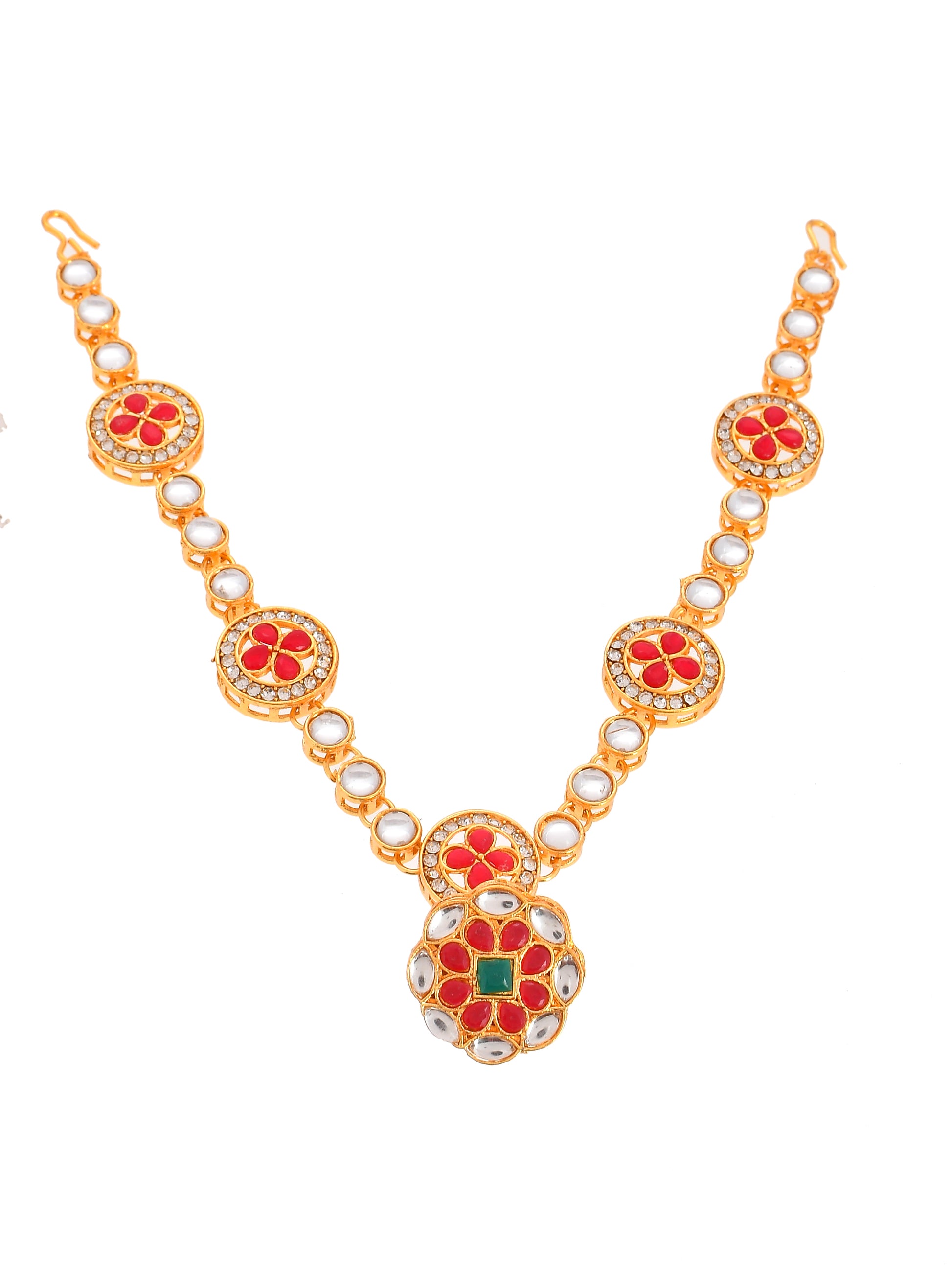 Wedding Kundan borla Head Chain