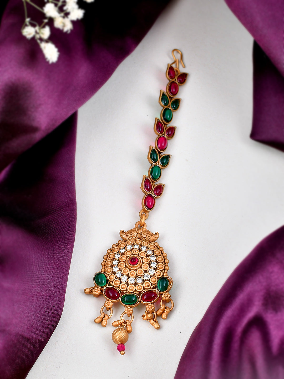 South Indian Wedding Maang Tikka - Head Jewellery for Women Online