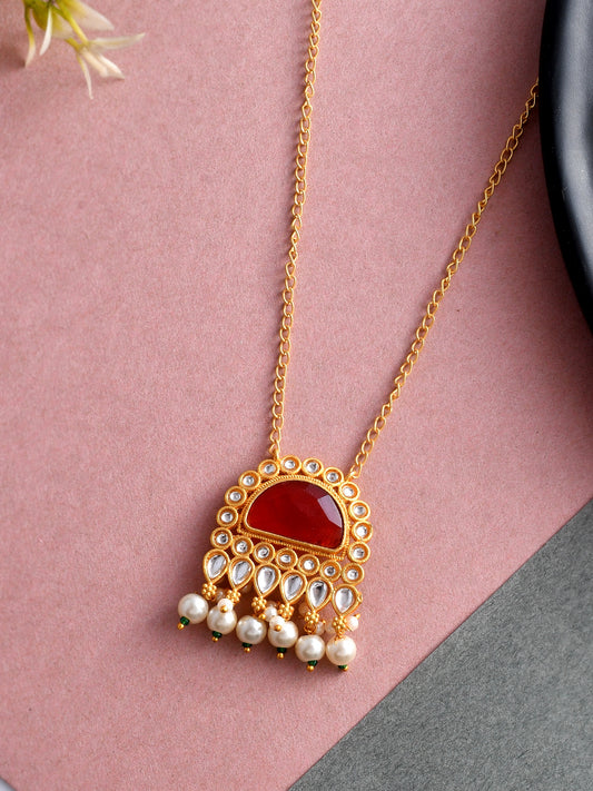 Kundan gold plated  necklace set