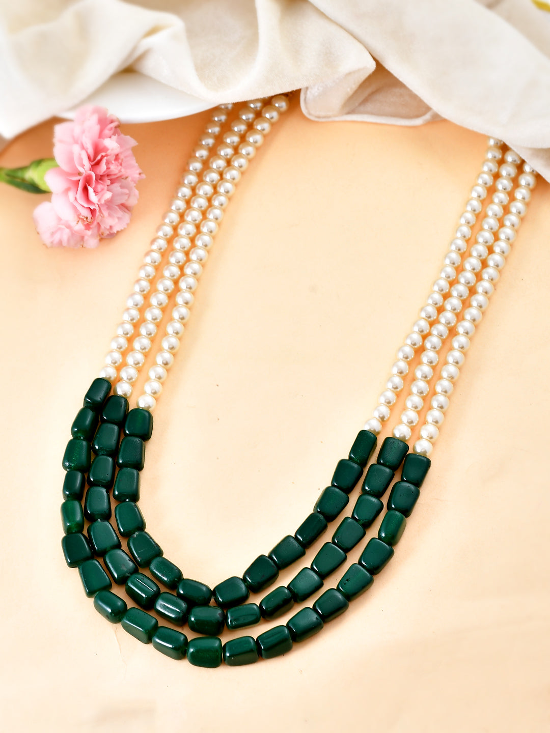Brass Gold-plated Layered Necklaces for Women Online