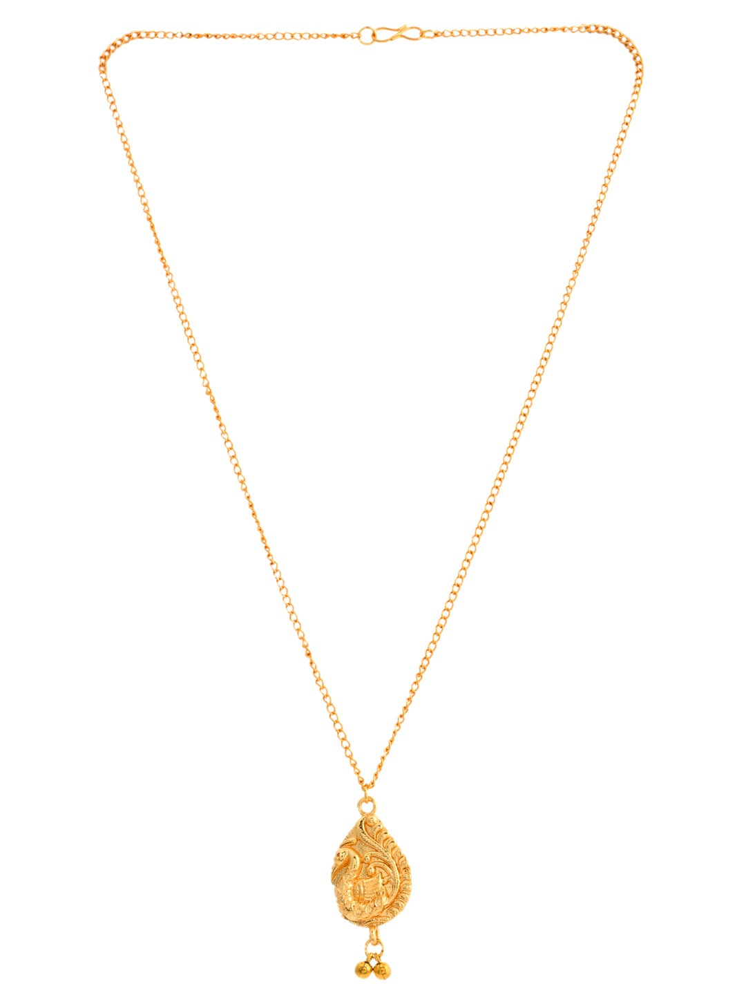 Handcrafted Gold Plated Pendant Chain