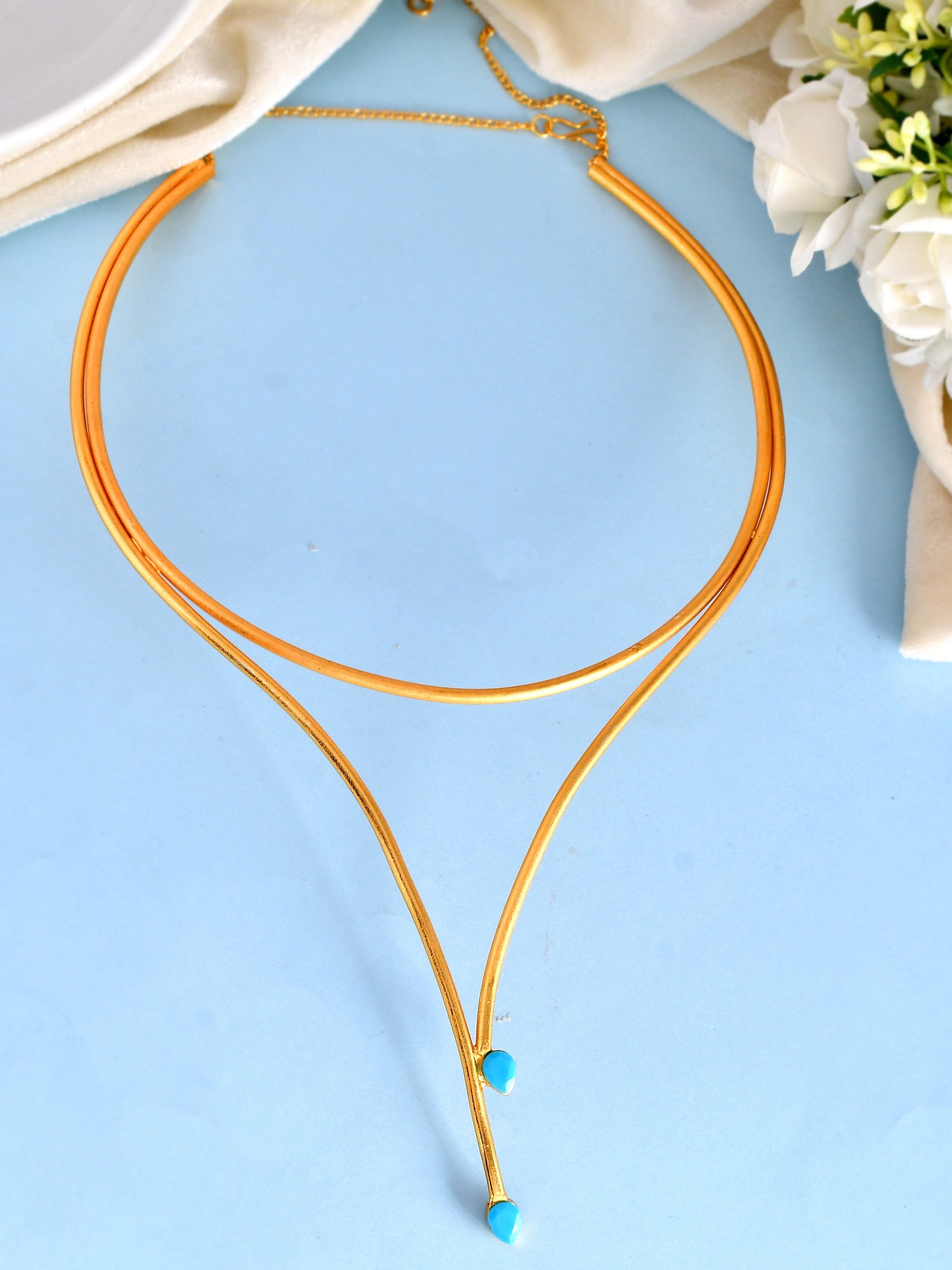 Gold Western Necklace