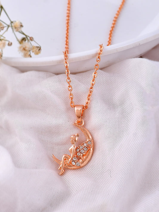 Idol Long Chain Dolphin Necklace
