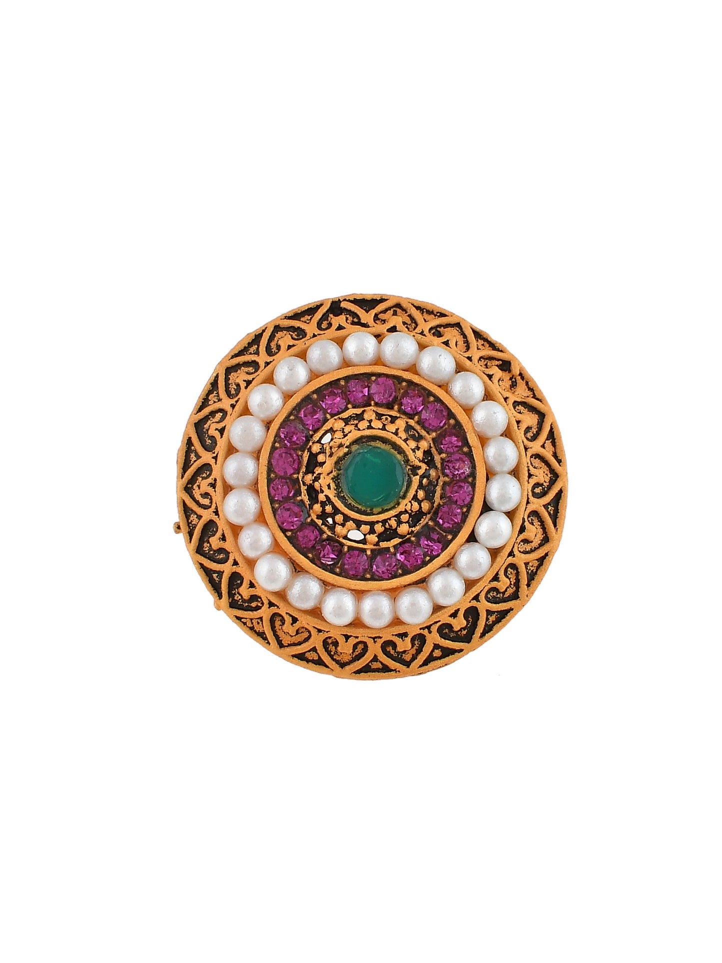 Circular Ethnic Adjustable Finger Rings