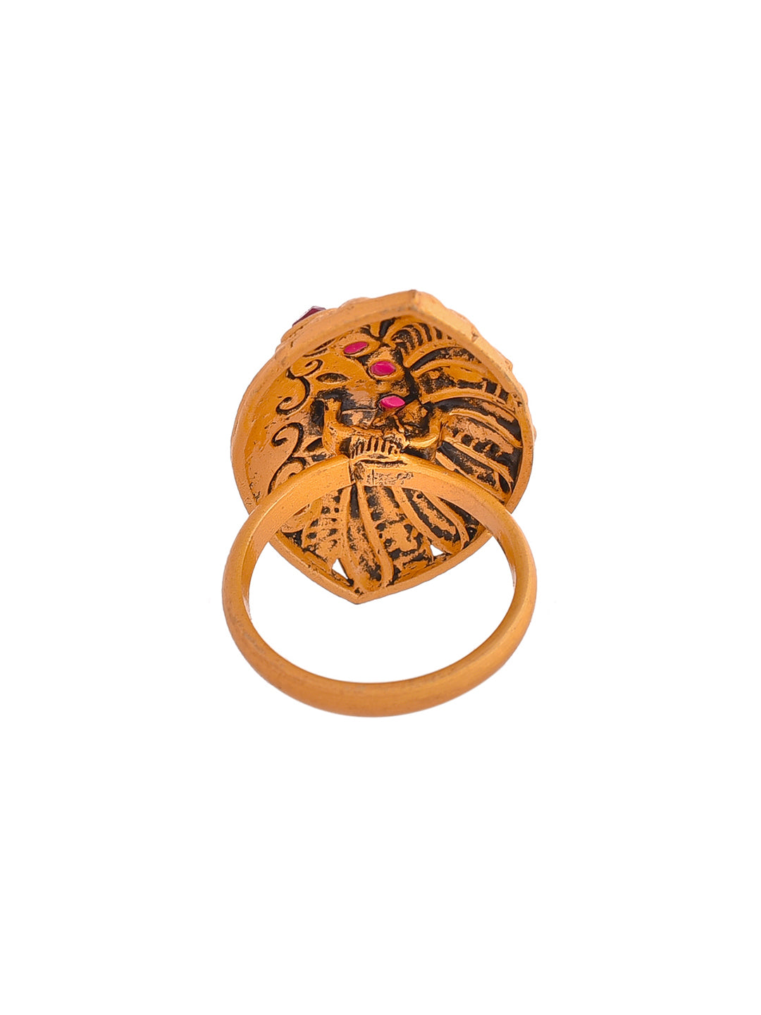 Handcrafted Temple Finger Ring