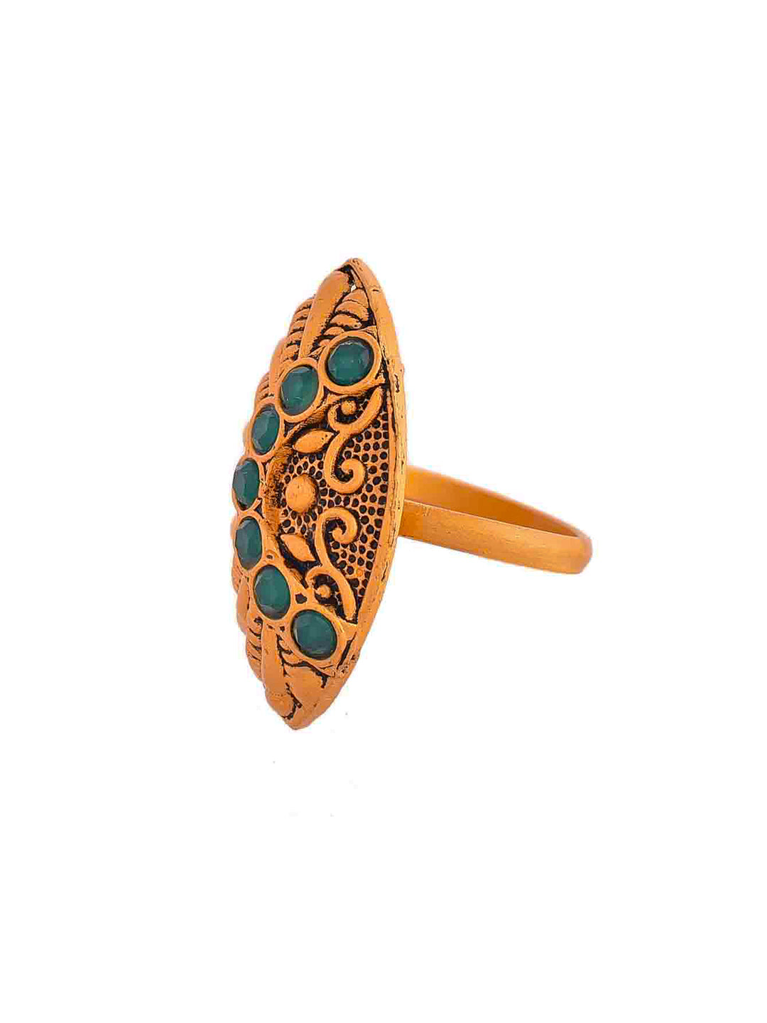 Handcrafted Temple Finger Ring