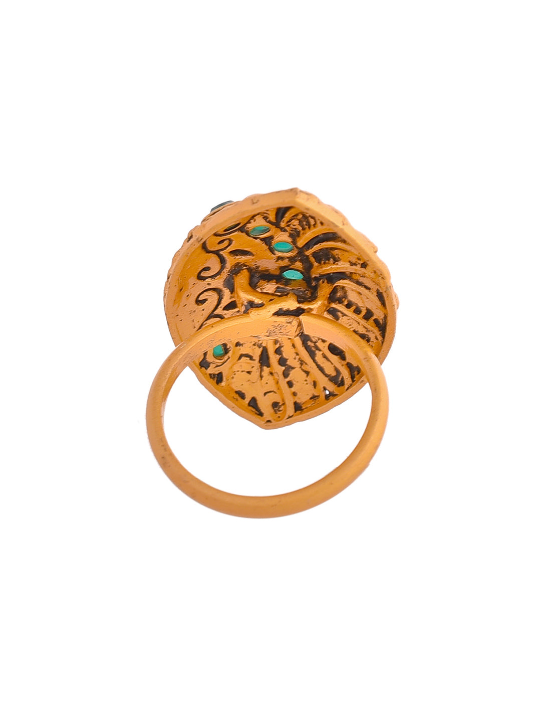 Handcrafted Temple Finger Ring