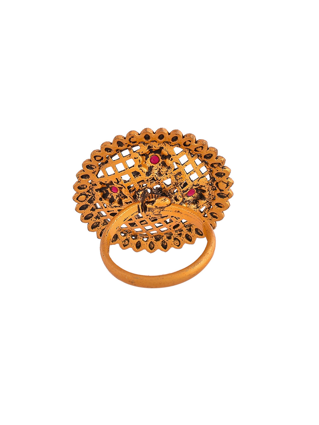Gold Plated Handcrafted Finger Ring