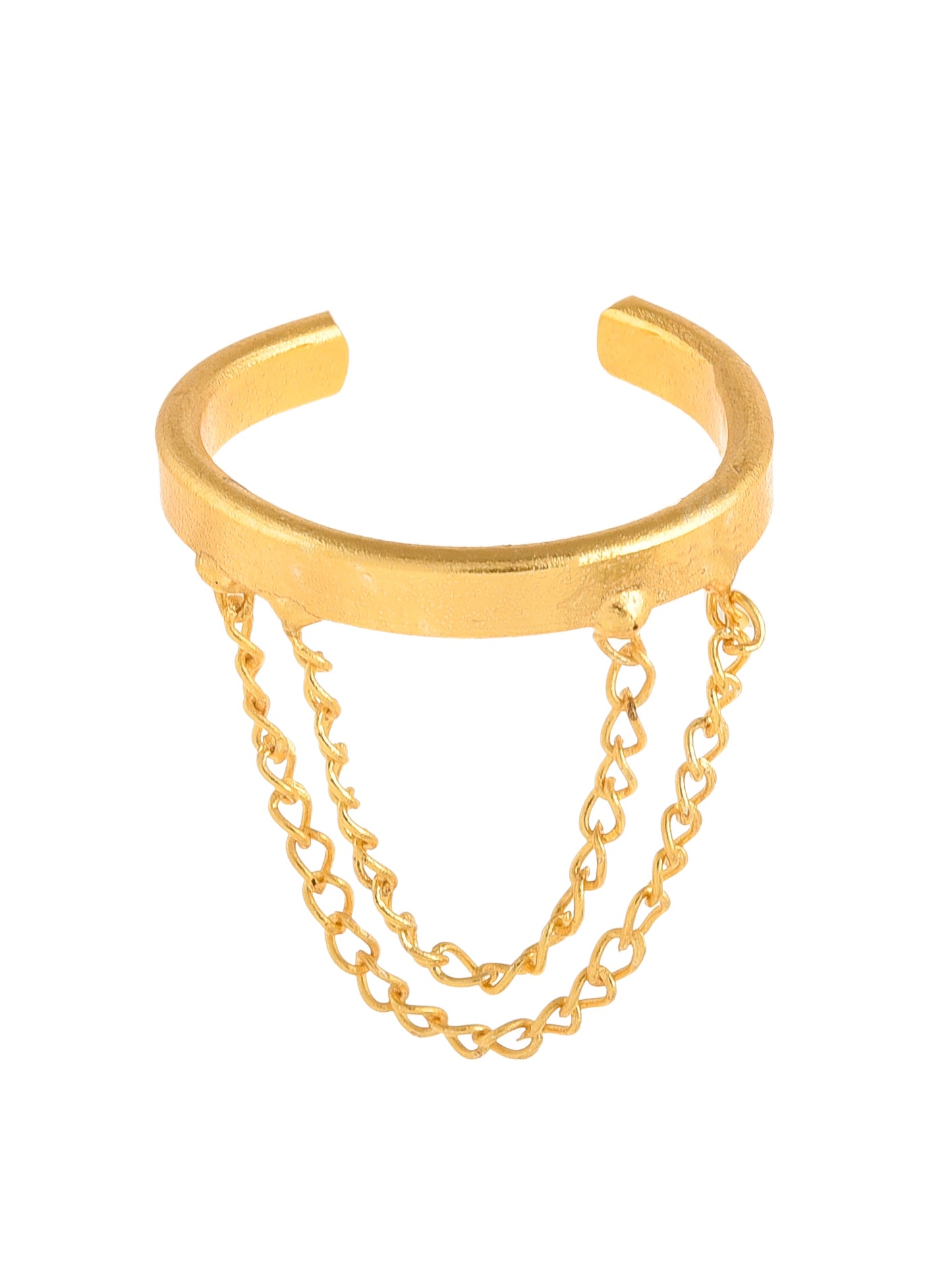 Gold Chain Ring Gold Stacking Ring Thick Chain Ring Curb - Etsy | Chain ring  gold, Linking rings, Chain ring