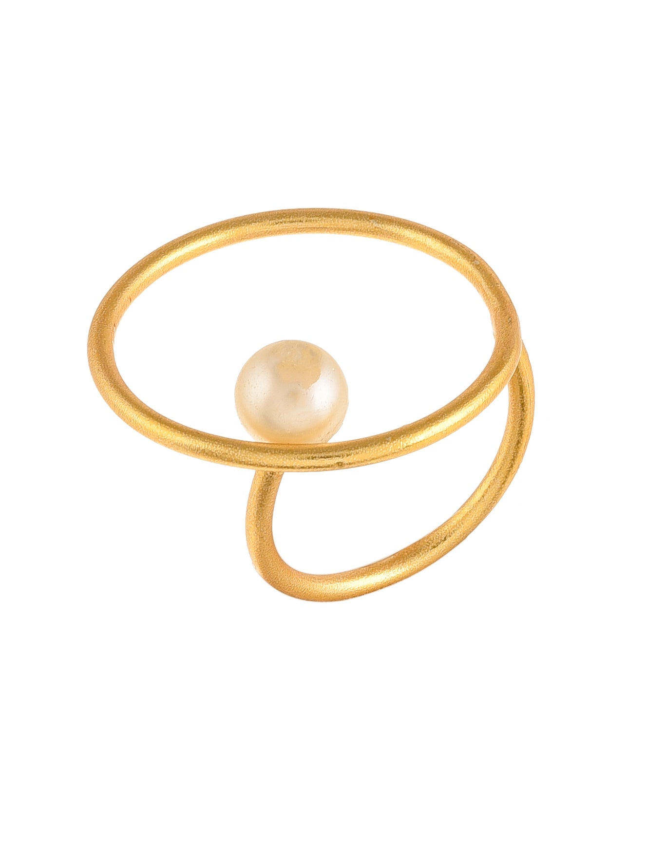 Pearl Western Finger Ring
