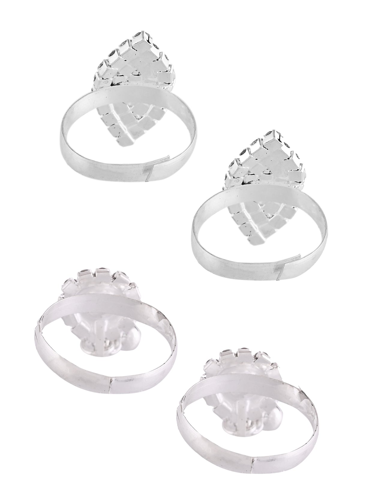 Silver-Plated Toe Ring & Bichhiya For Women | Adjustable Indian Foot Jewelry | Bridal & Ethnic Accessories