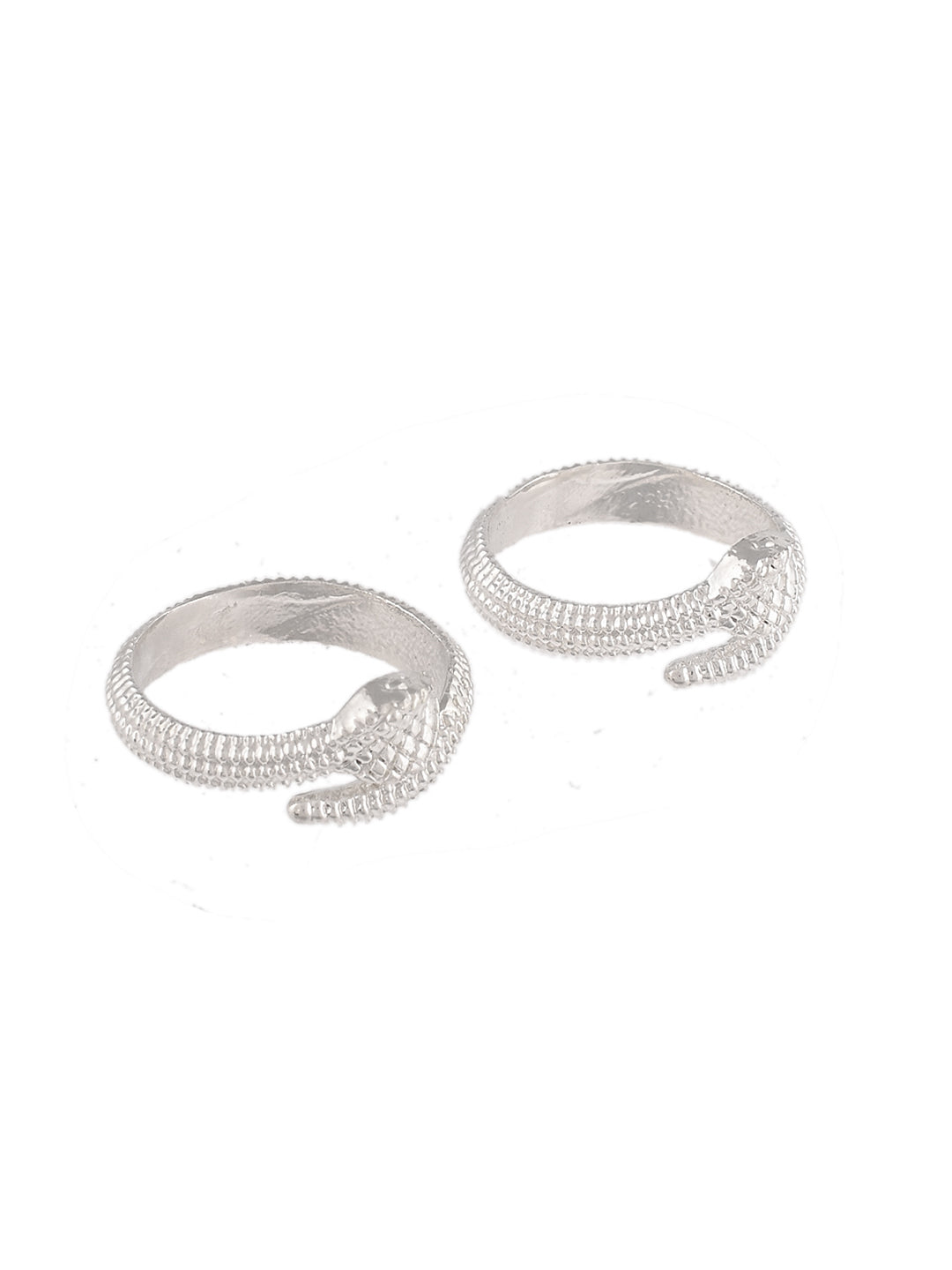 Beautiful Silver Toe ring (PLAIN) for Women (92.5 SILVER) | Samisej Jewels