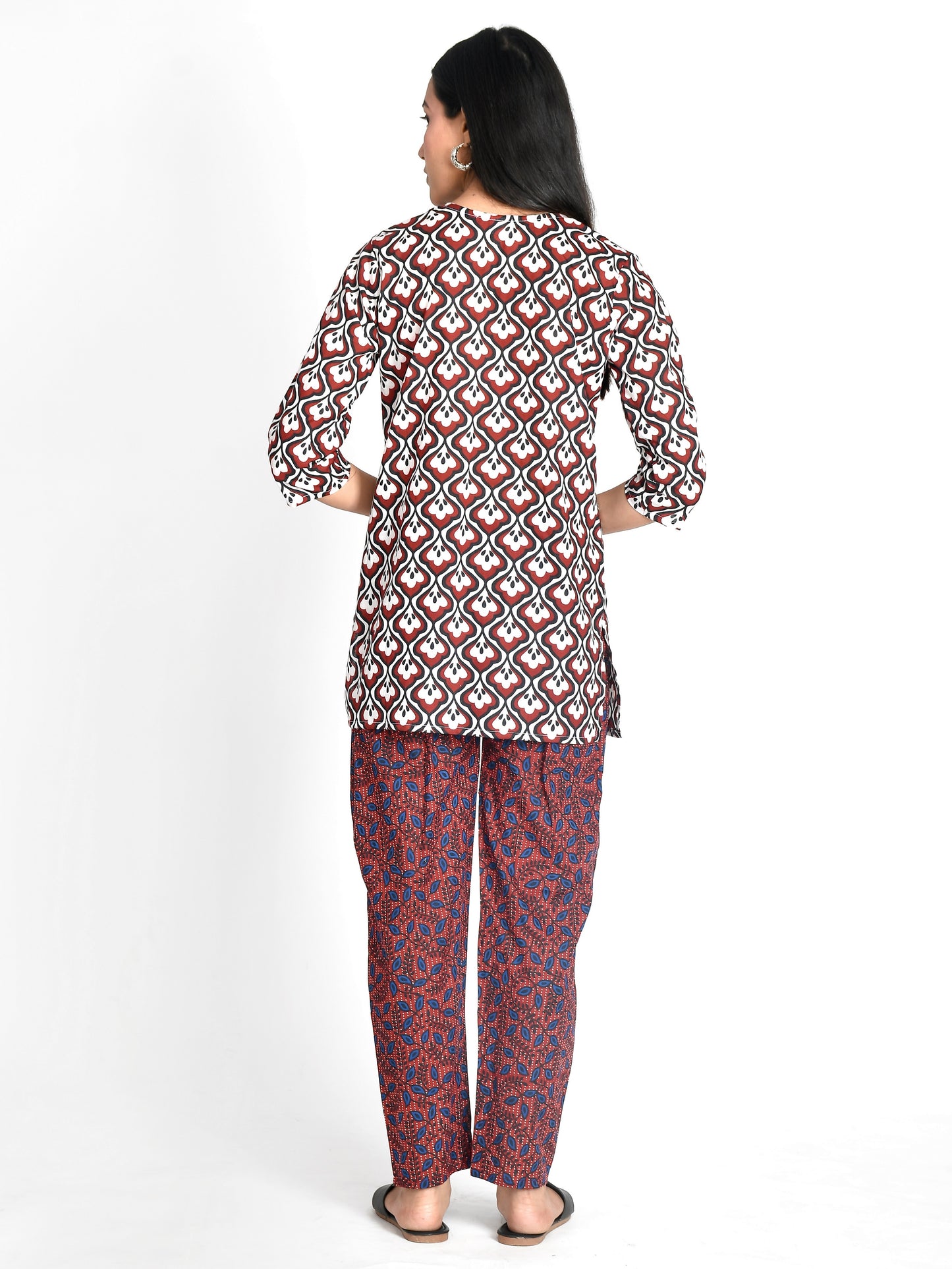 Pure Cotton printed Night suit