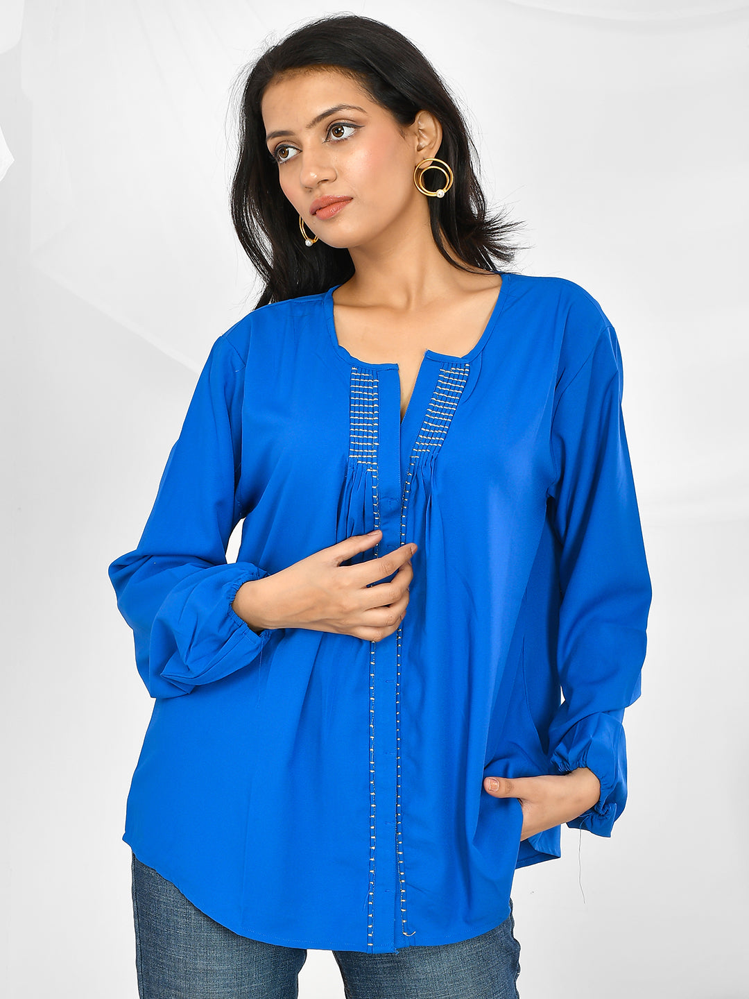 Blue Tops For Women