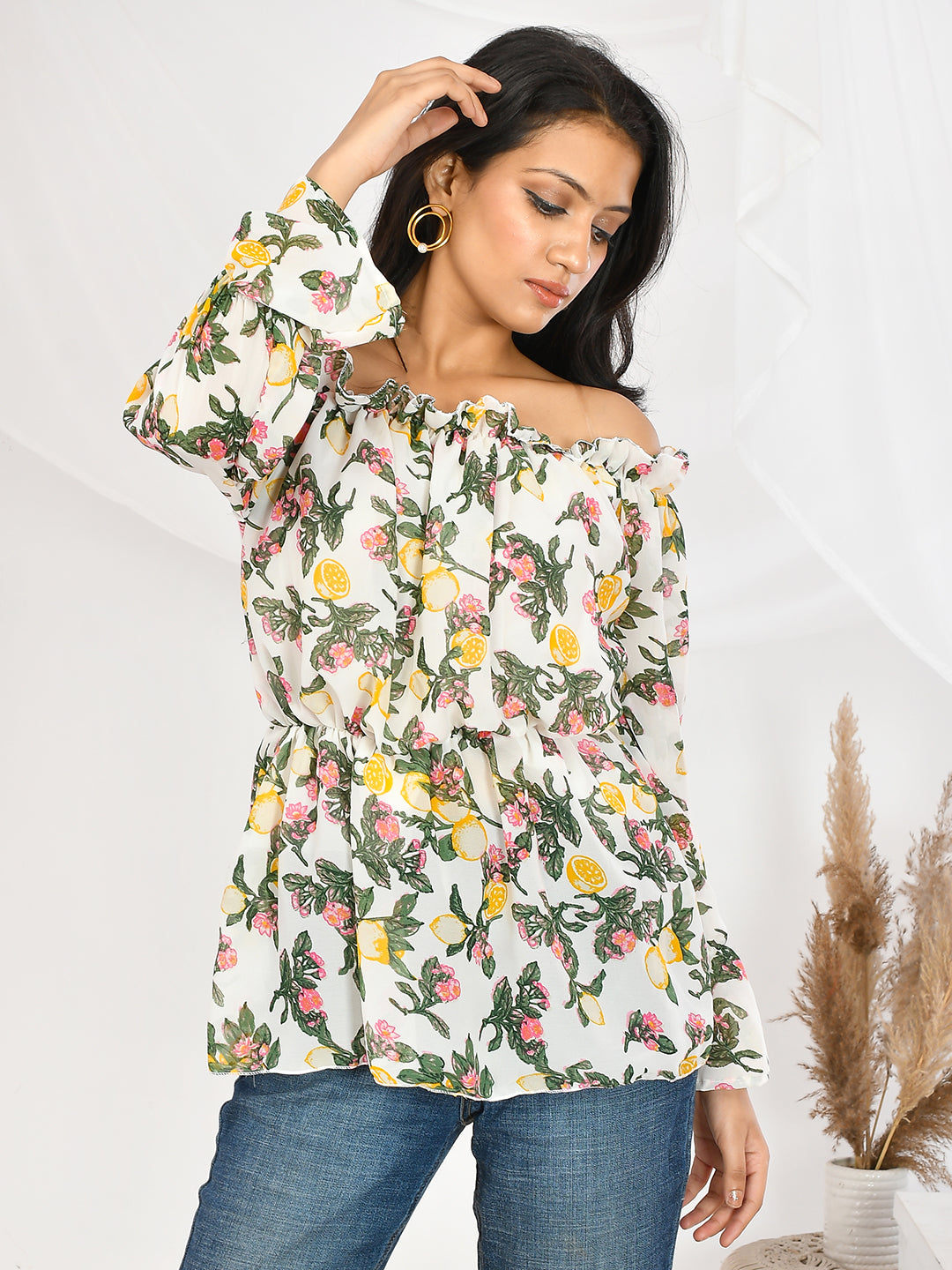 Flower Tops For Girls