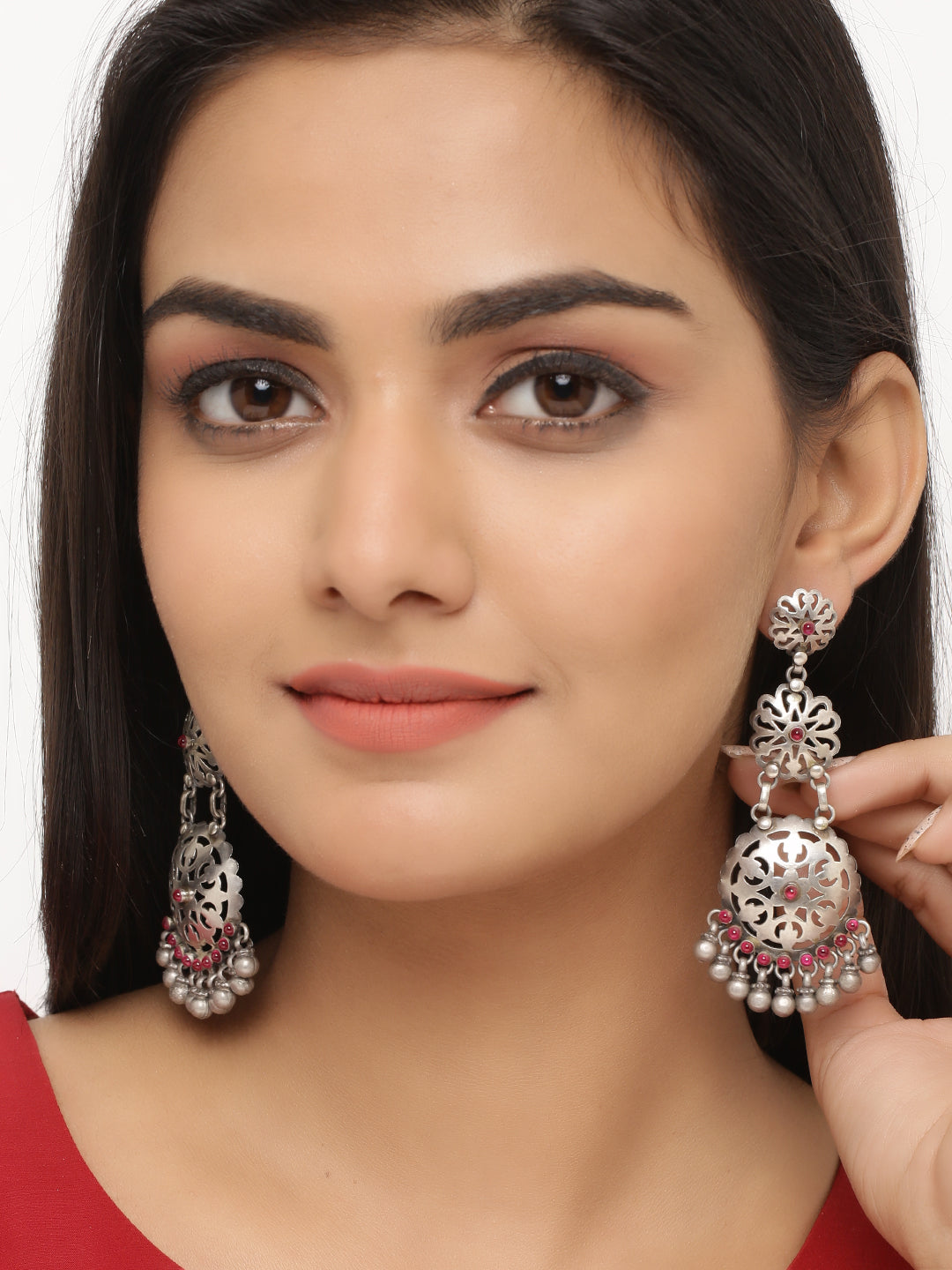 Buy 925 Silver Earrings, Women Gemstone Earrings, Pear Stone Earring, Multi  Stone Variation, Gift for Her, Wedding Earrings Online in India - Etsy
