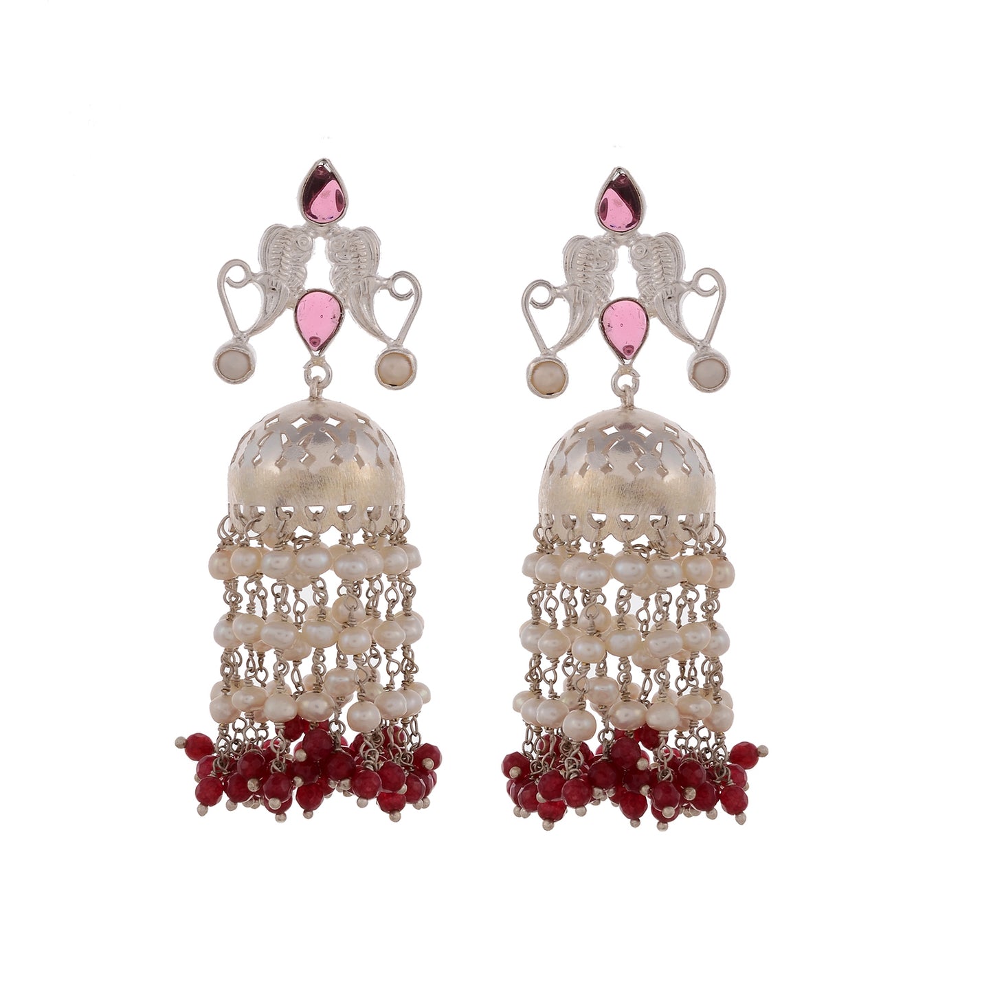 STERLING SILVER JHUMKA EARRING