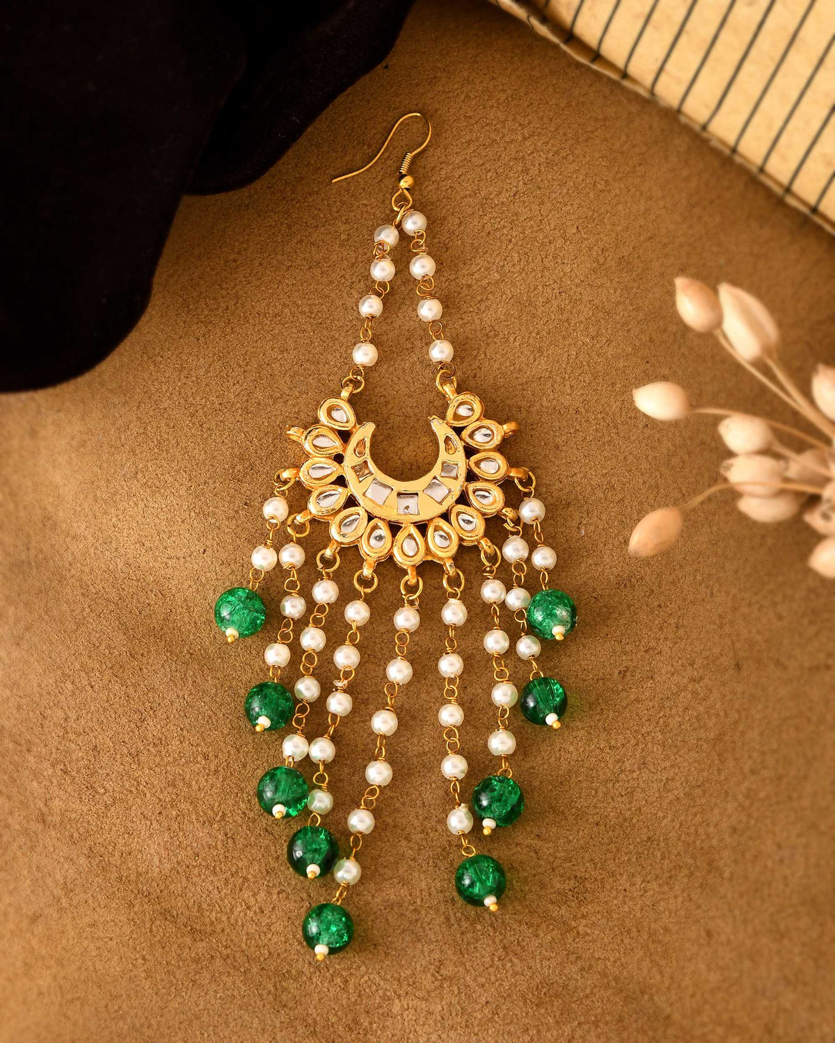 Beaded Hair Chain Jewellery for Women | Traditional Hair Accessory for Wedding & Festive Occasions