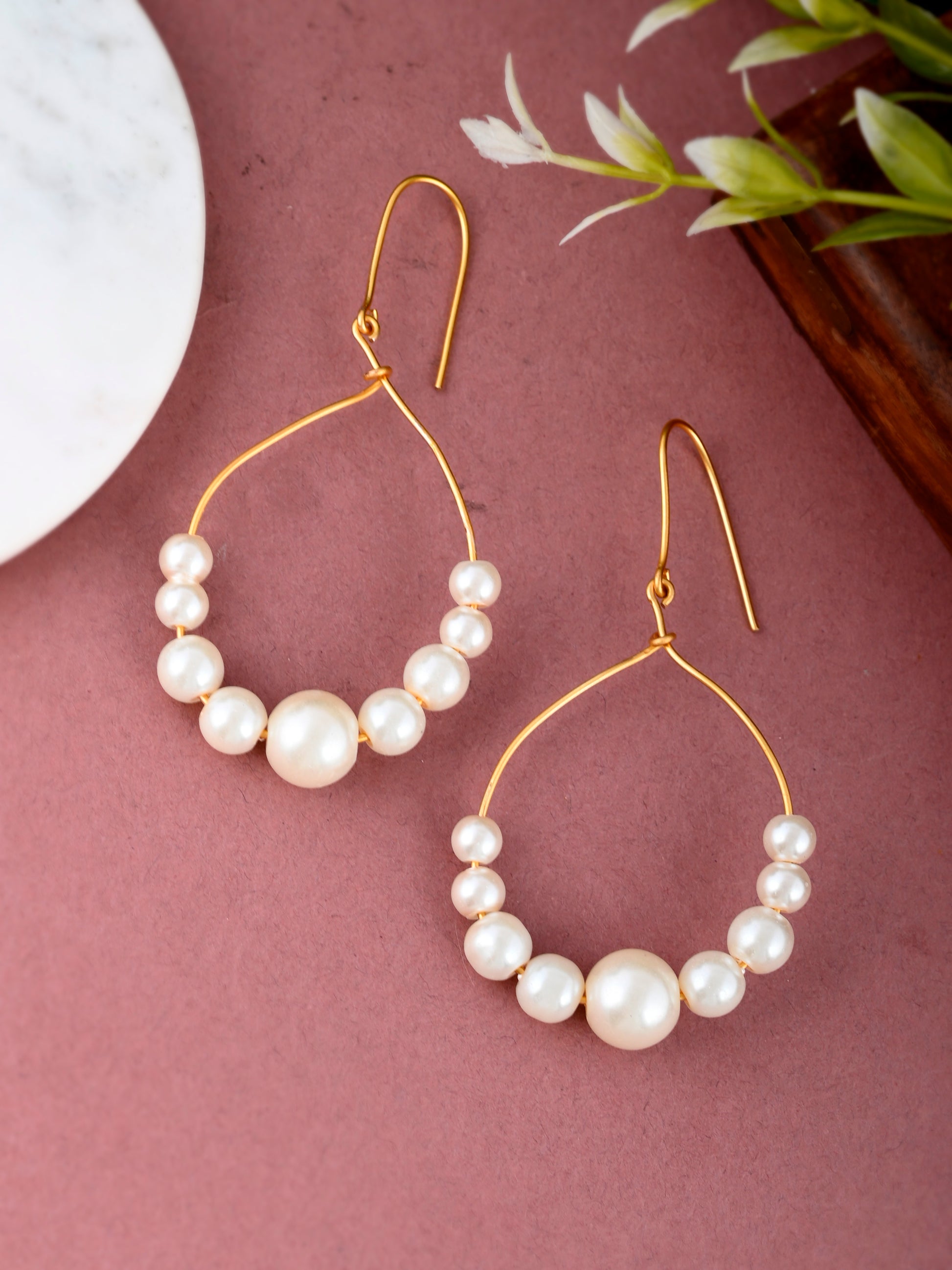 Buy Gold Tone Pearl Drop Dangle Western Earrings for Women Online at Silvermerc | SBE9H_313 Silvermerc Designs Buy Gold Tone Pearl Drop Dangle Western Earrings for Women Online at Silvermerc | SBE9H_313 Silvermerc Designs