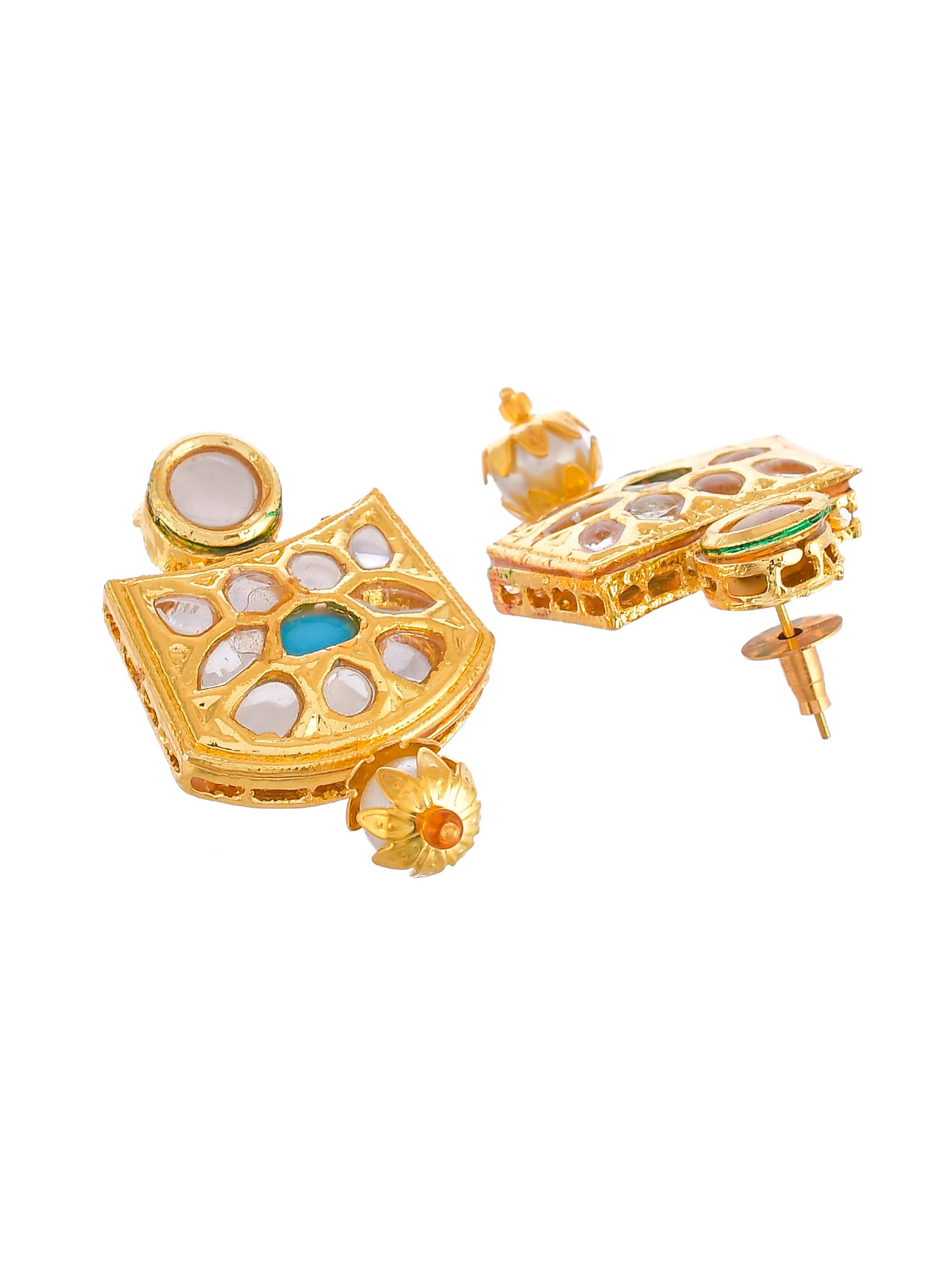 Gold plated Kundan Jewellery Set