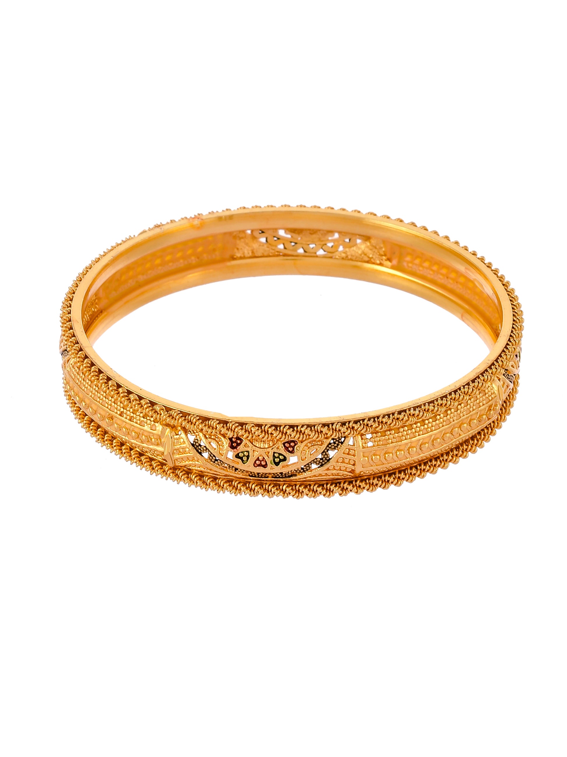 Set Of 2 Gold Plated Bangles
