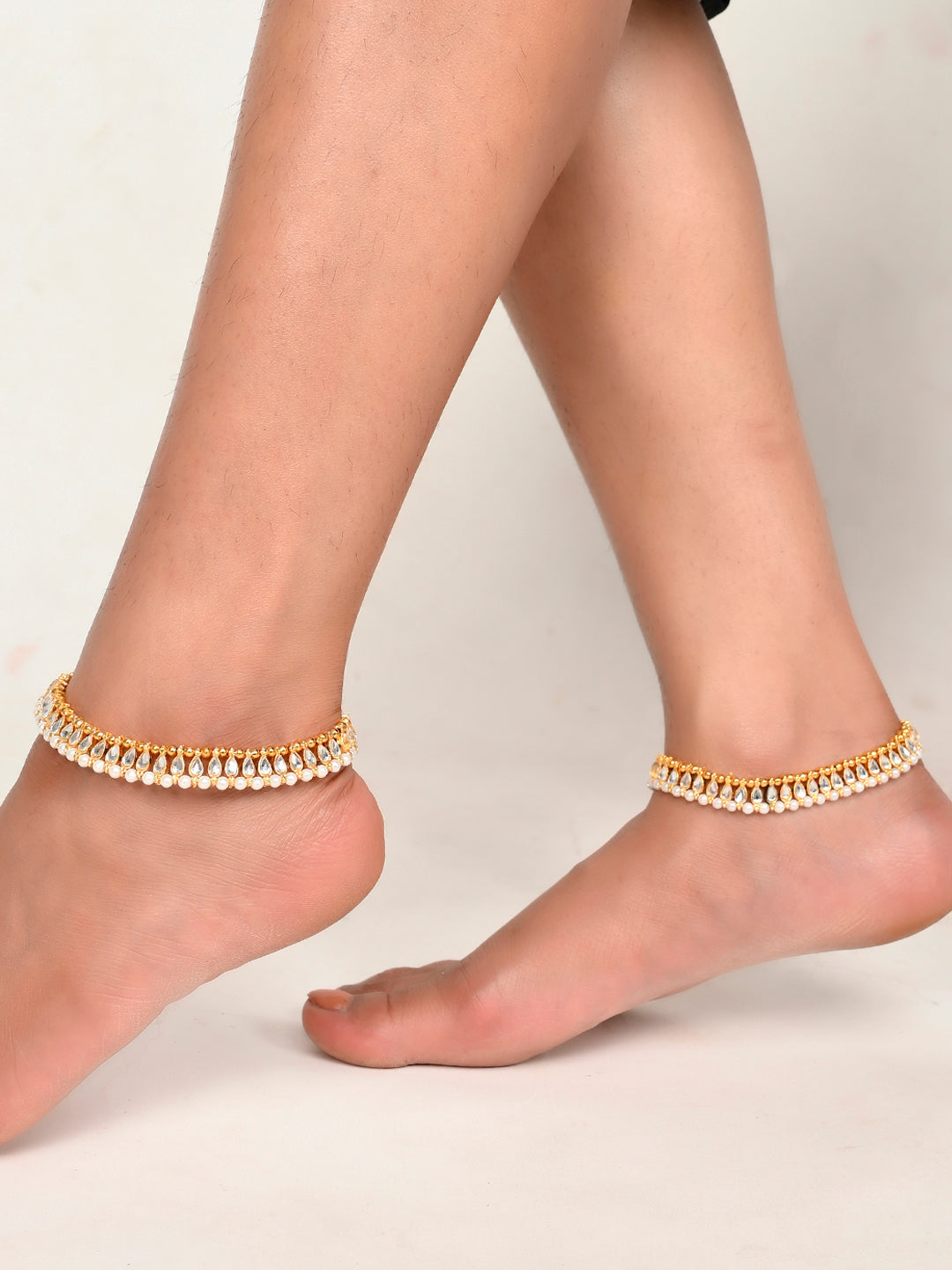 Quinn Anklet Gold  THE SILVER COLLECTIVE