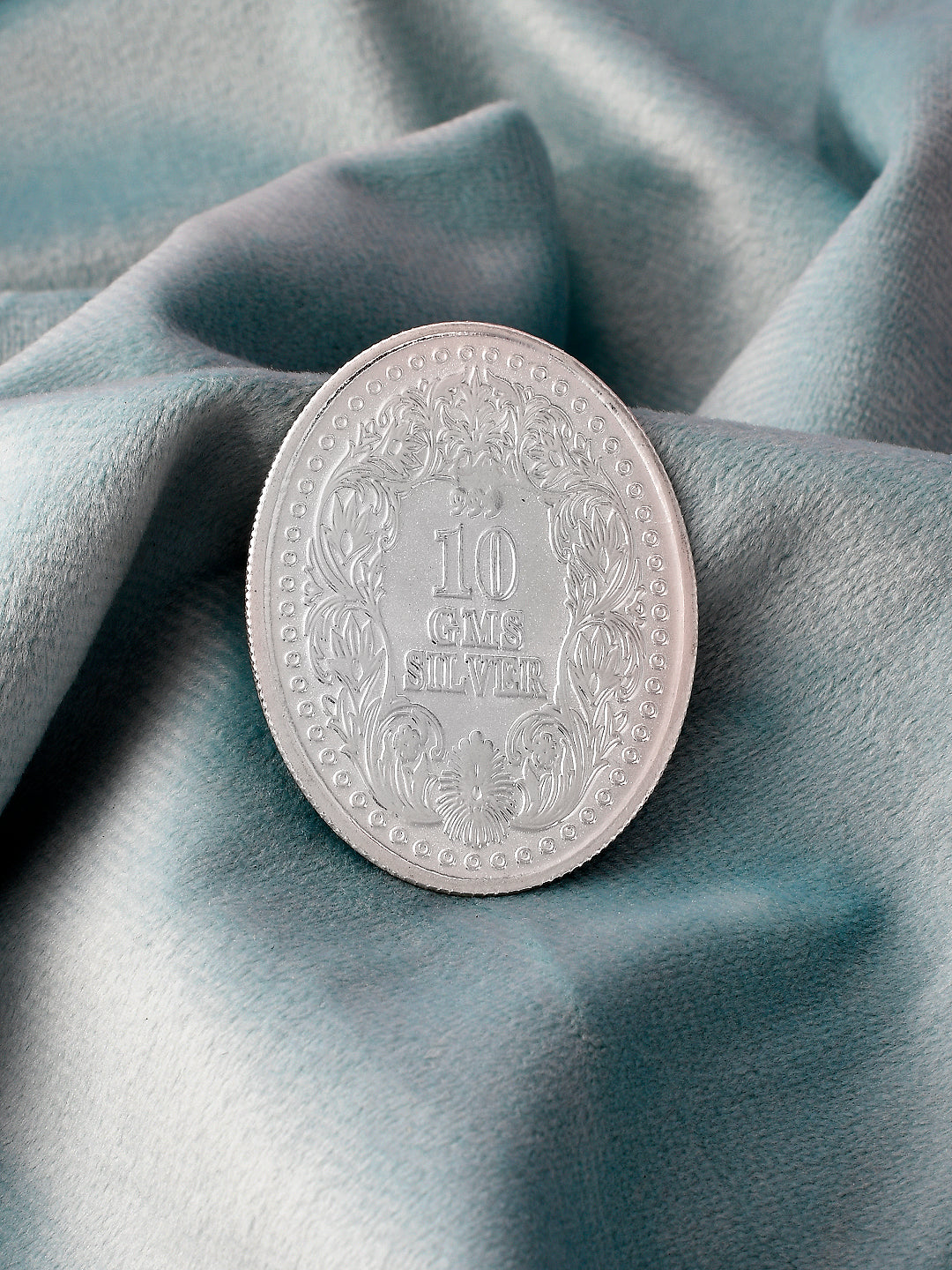 Buy 10 Grams Queen Victoria Oval Shaped 999 Silver Coin Online at