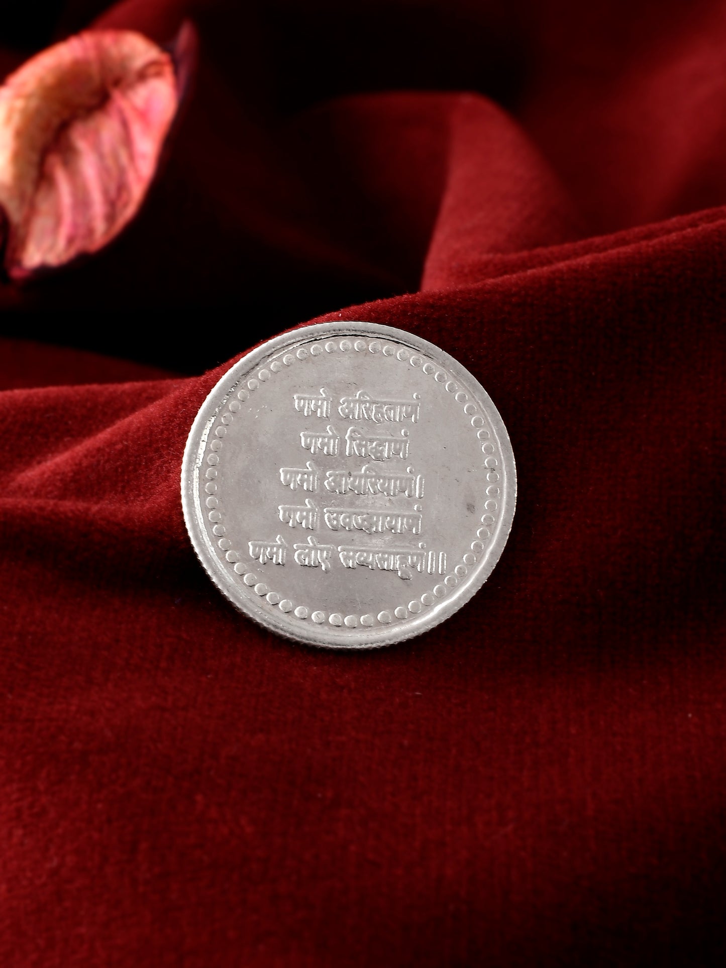 Silver Swastika 5 Grams Circular Shaped 999 silver coin