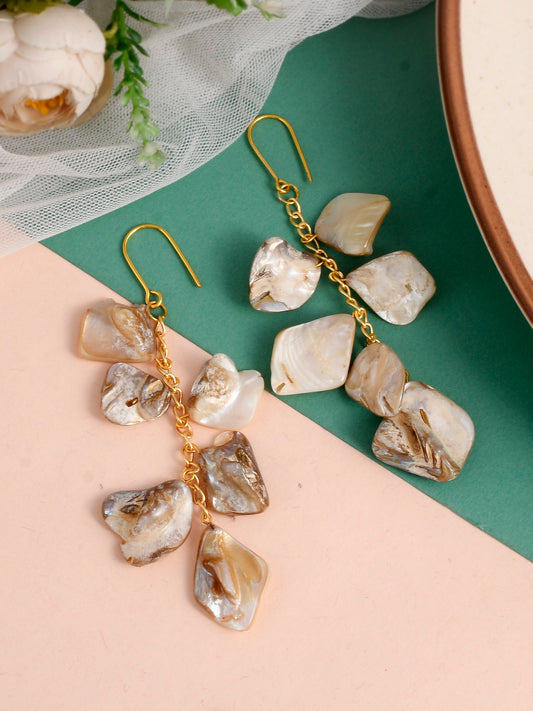 Gold Plated Stone Earrings for Western - Earrings for Women Online