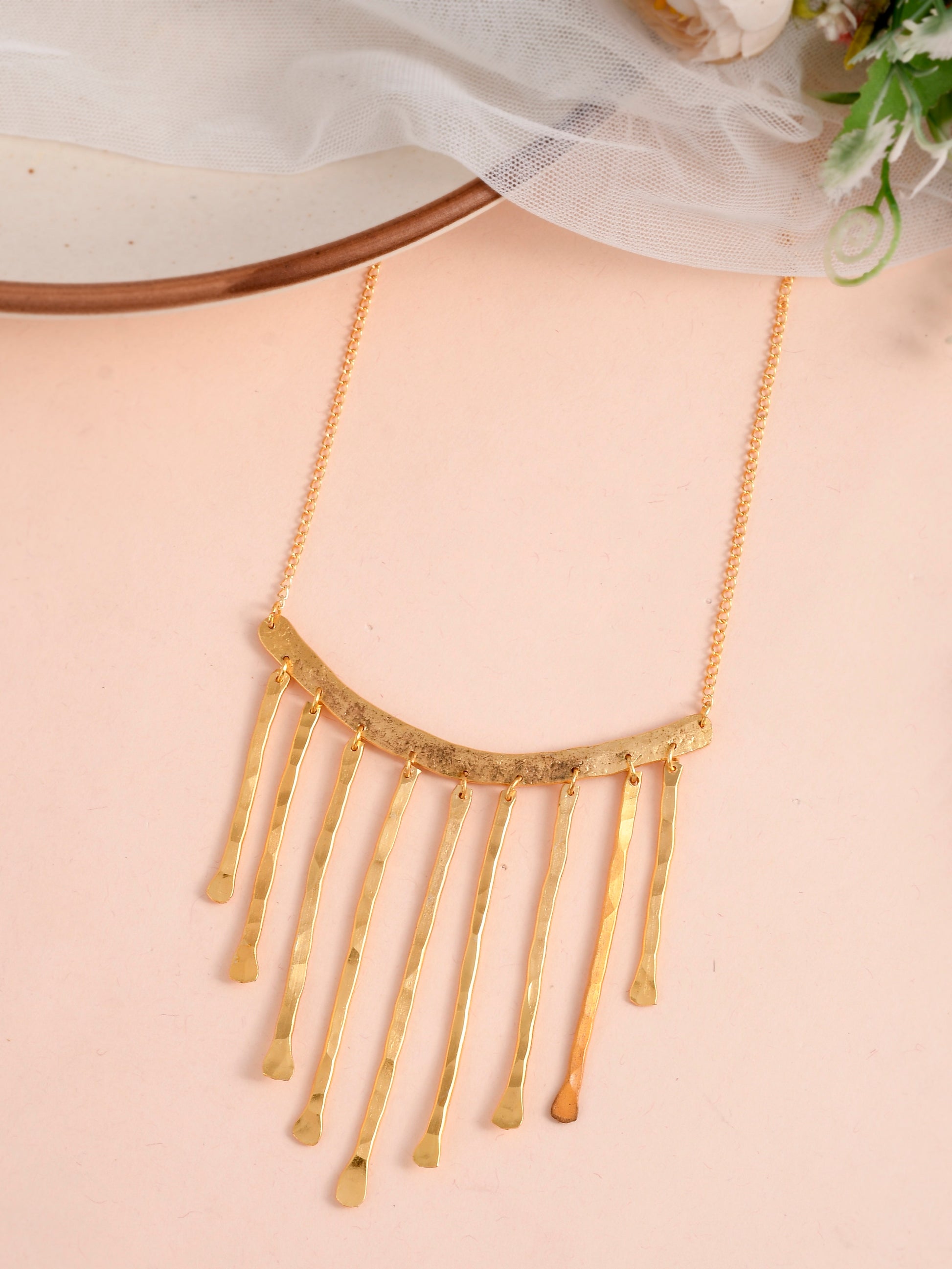 Gold-plated Statement Gold Plated Necklaces for Women Online