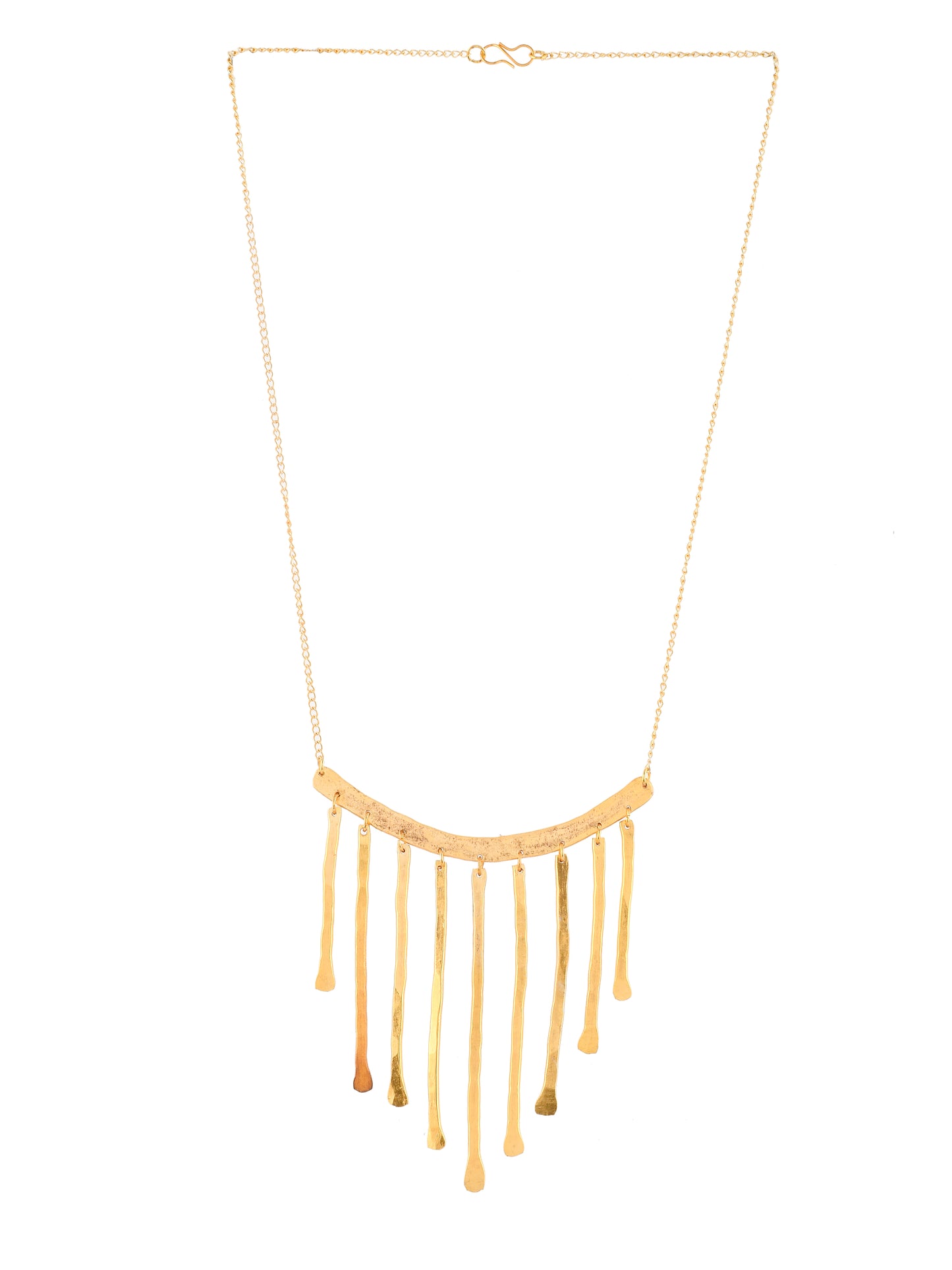 Gold Plated Handcrafted Statement Necklace