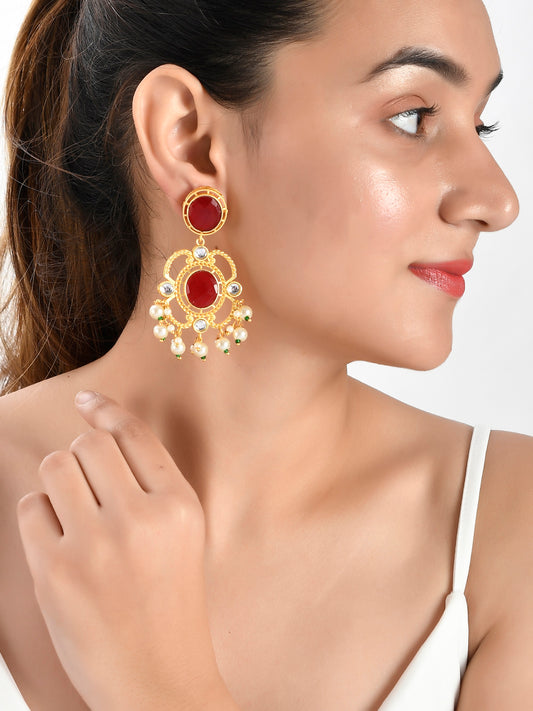 Gold Plated Ethnic Handcrafted Earrings for Women Online