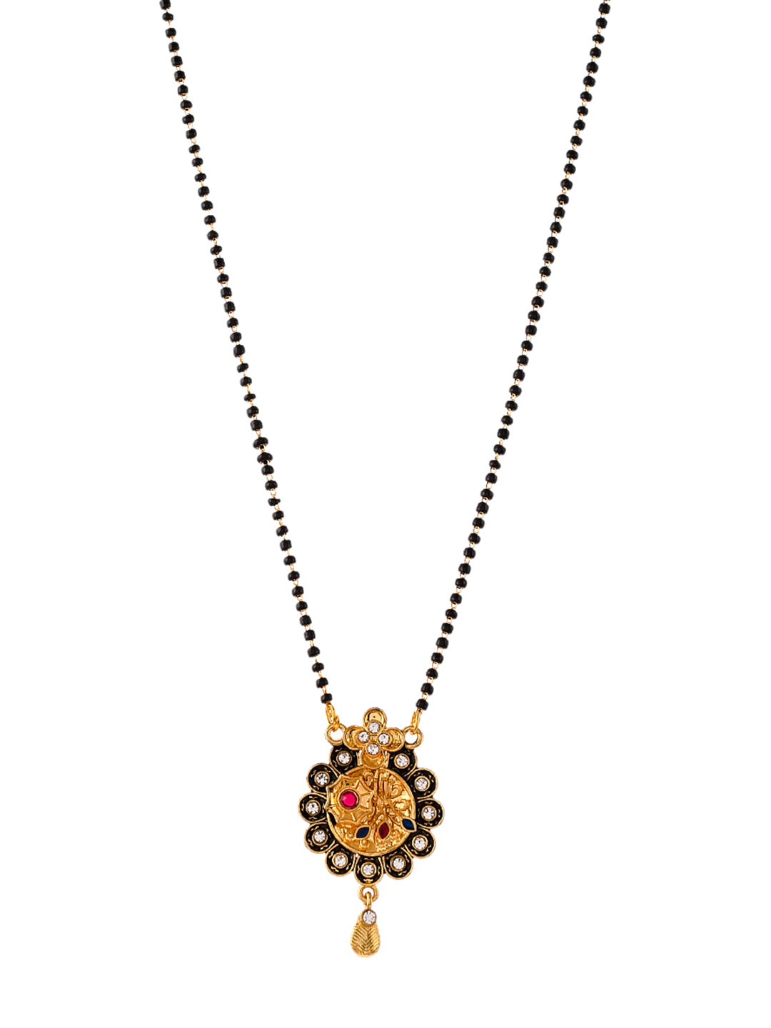 Gold Plated Cz Ethnic Mangalsutra