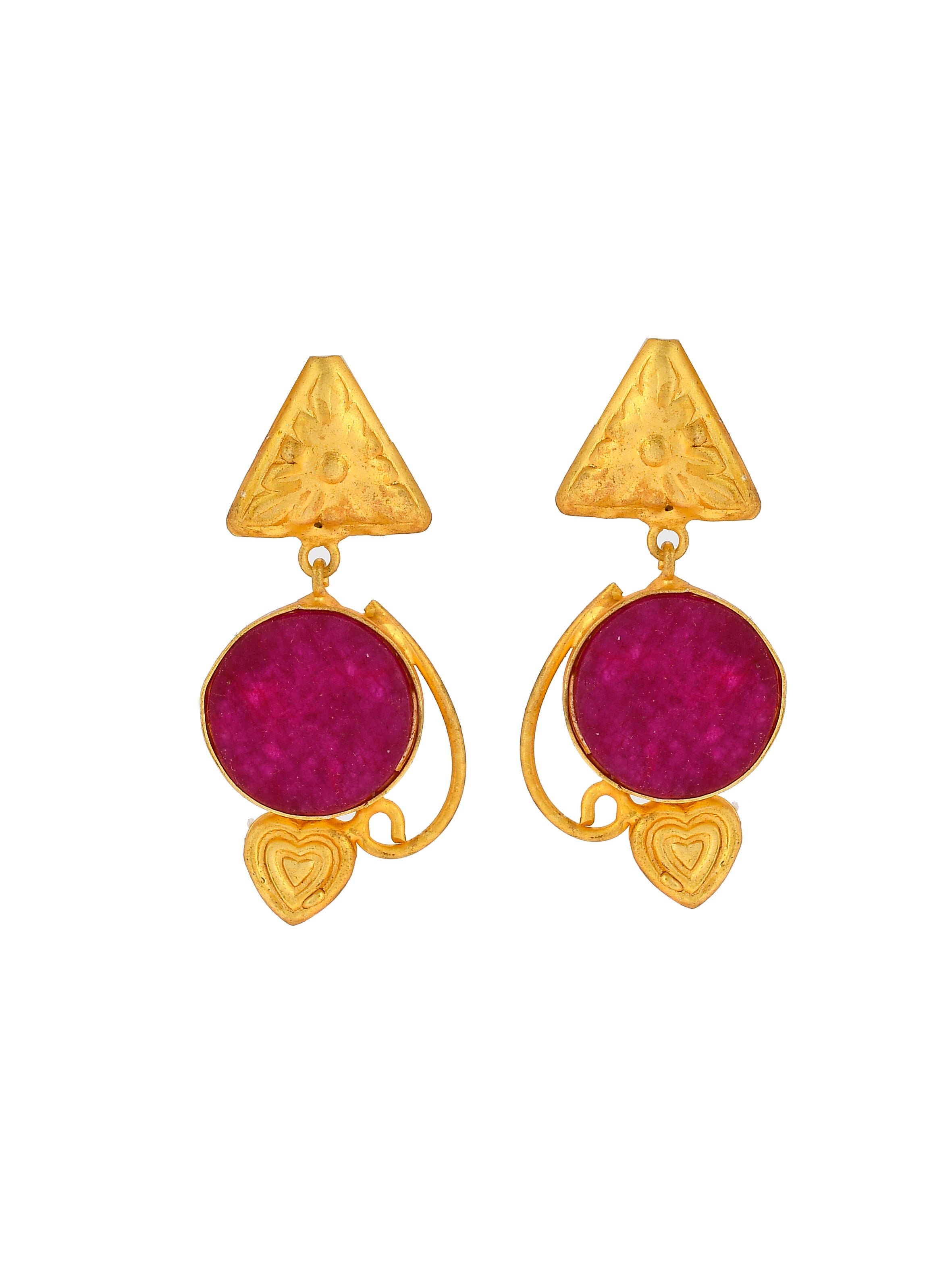 Buy Precia Gemstone Earring PNAFNC063ER1 for Women Online | Malabar Gold &  Diamonds