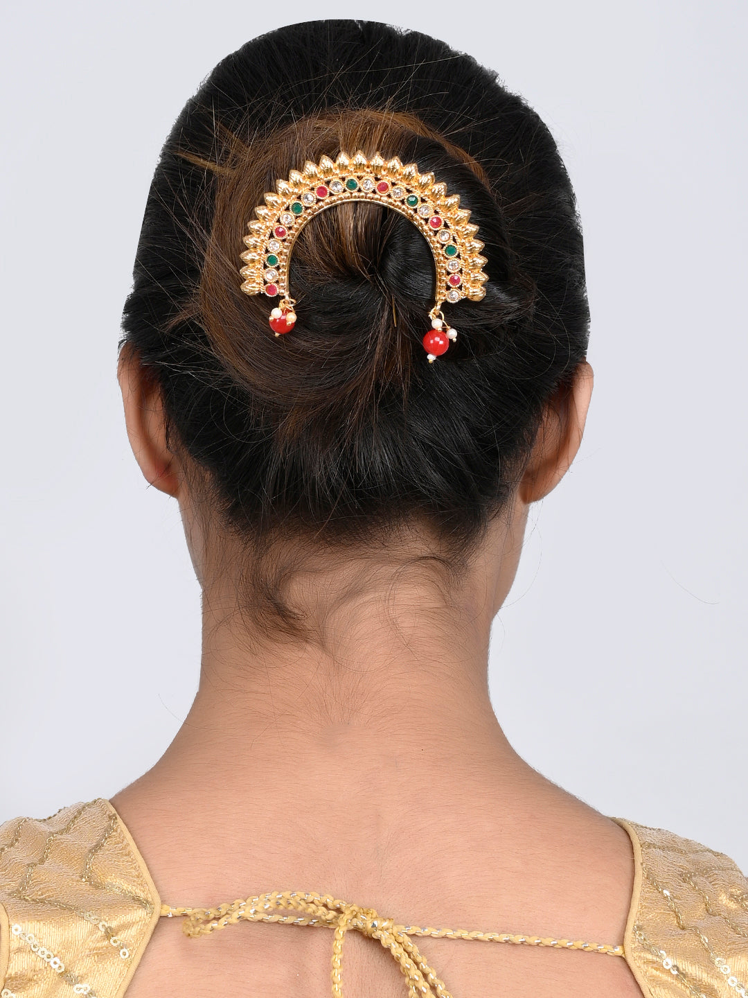 Gold Traditional Wedding Hair Accessory for Women Online