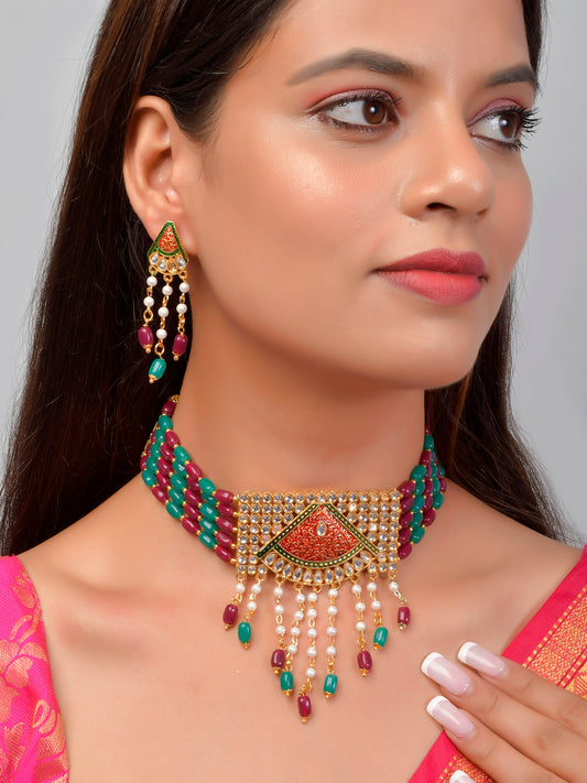 Anvesha Choker Jewellery Sets for Women Online