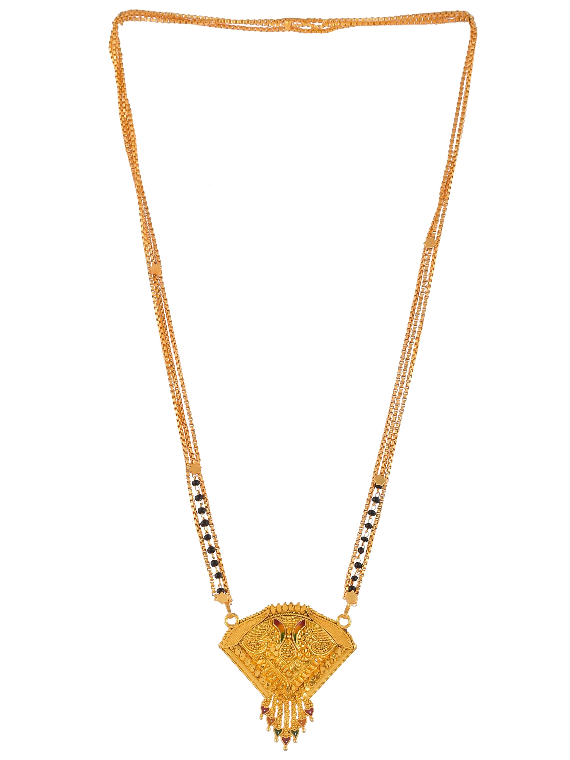 Gold Plated Jahnvi Thalipeeth Mangalsutra