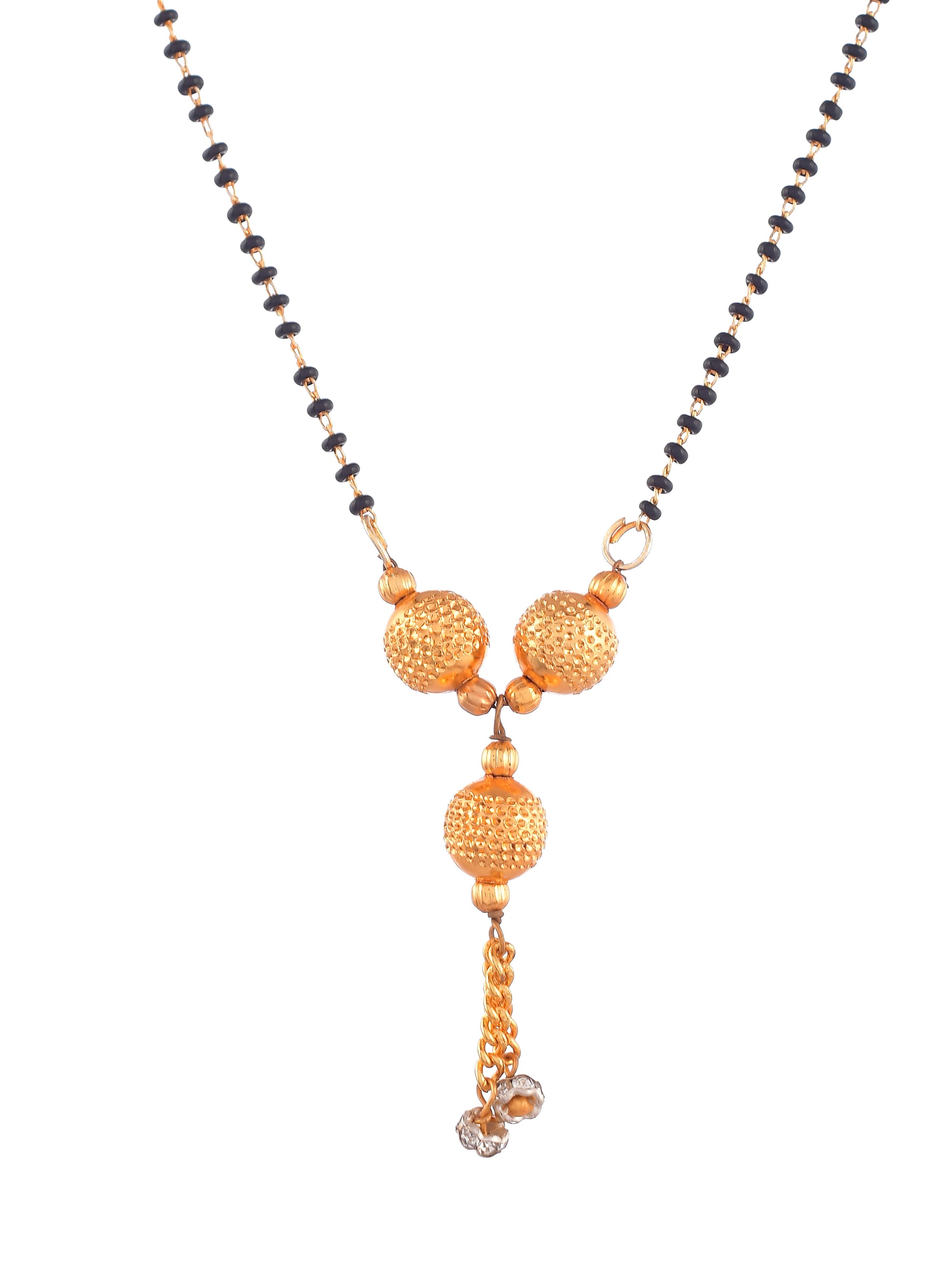 Tridevi Black Beads Mangalsutra