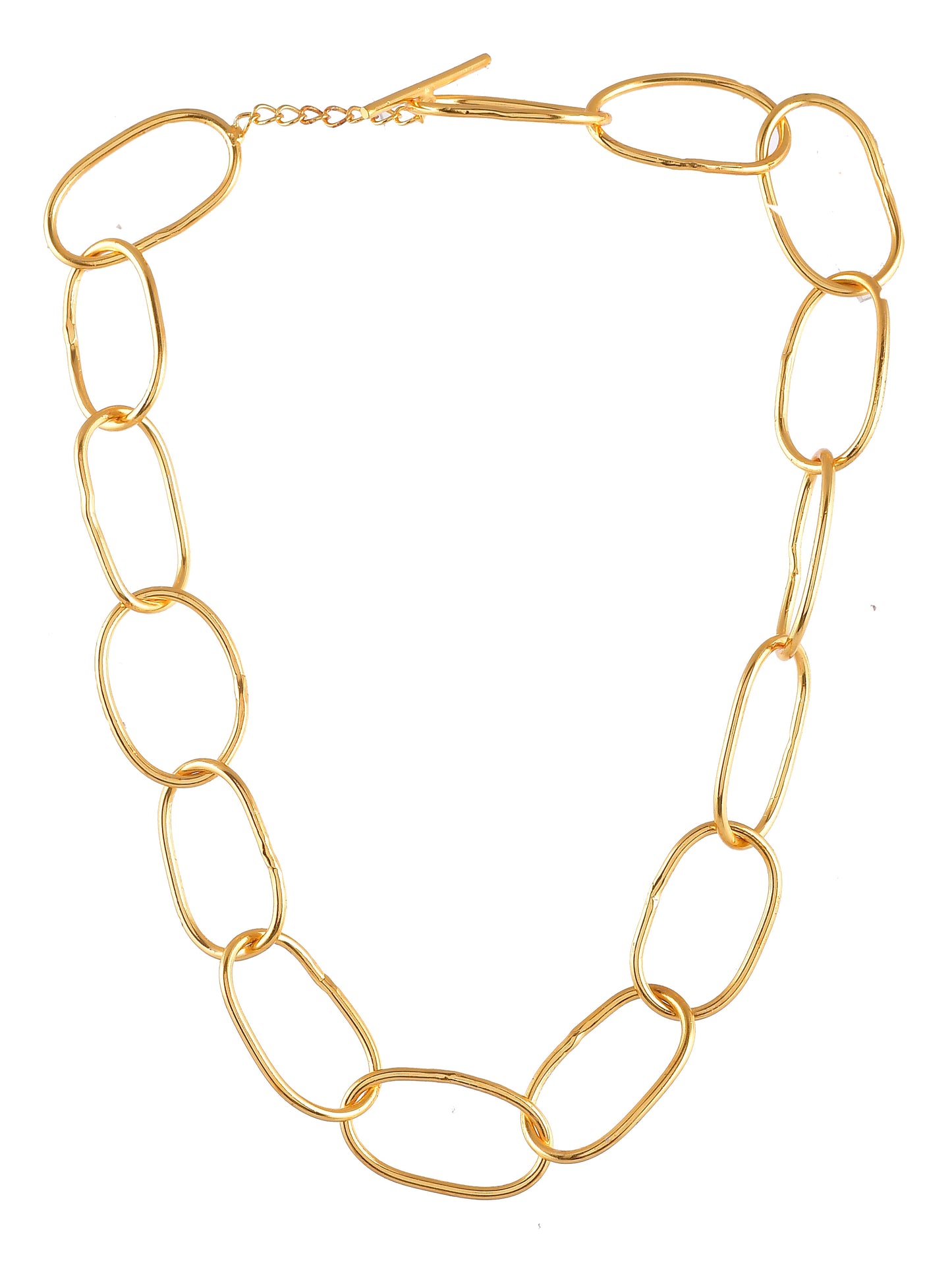 Gold Plated link Chain gold plated necklace