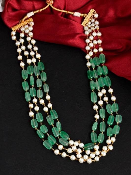 Multi Layered Semi Precious Necklaces for Women Online