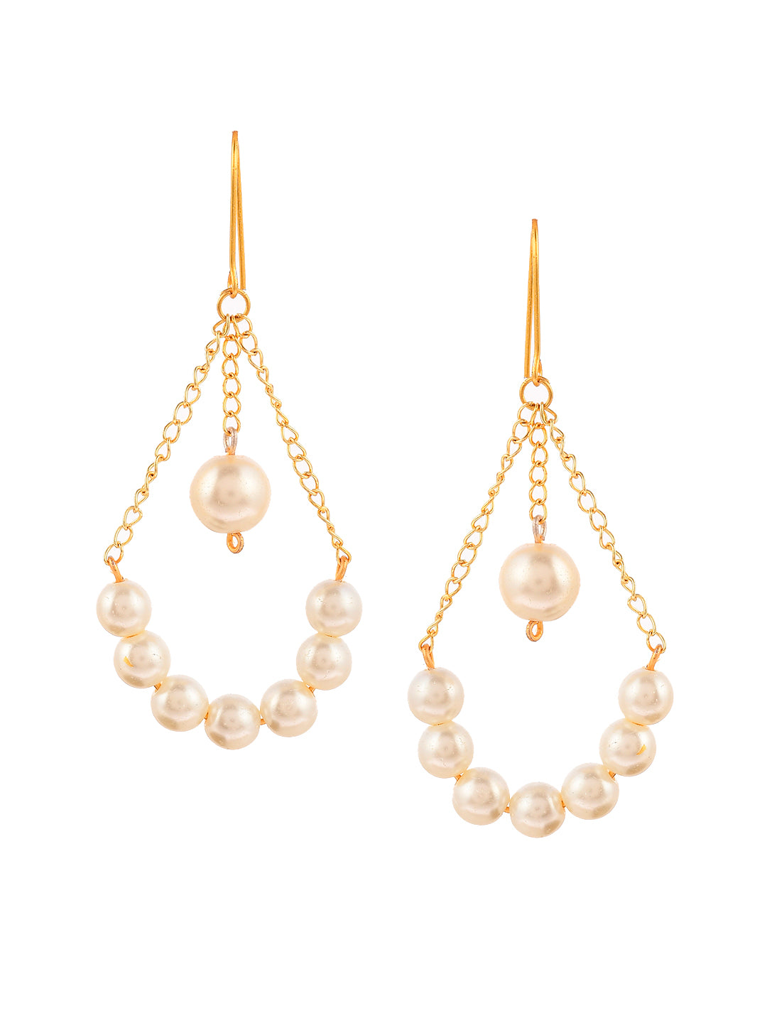 Buy Gold-Toned & White FashionJewellerySets for Women by ZAVERI PEARLS  Online | Ajio.com