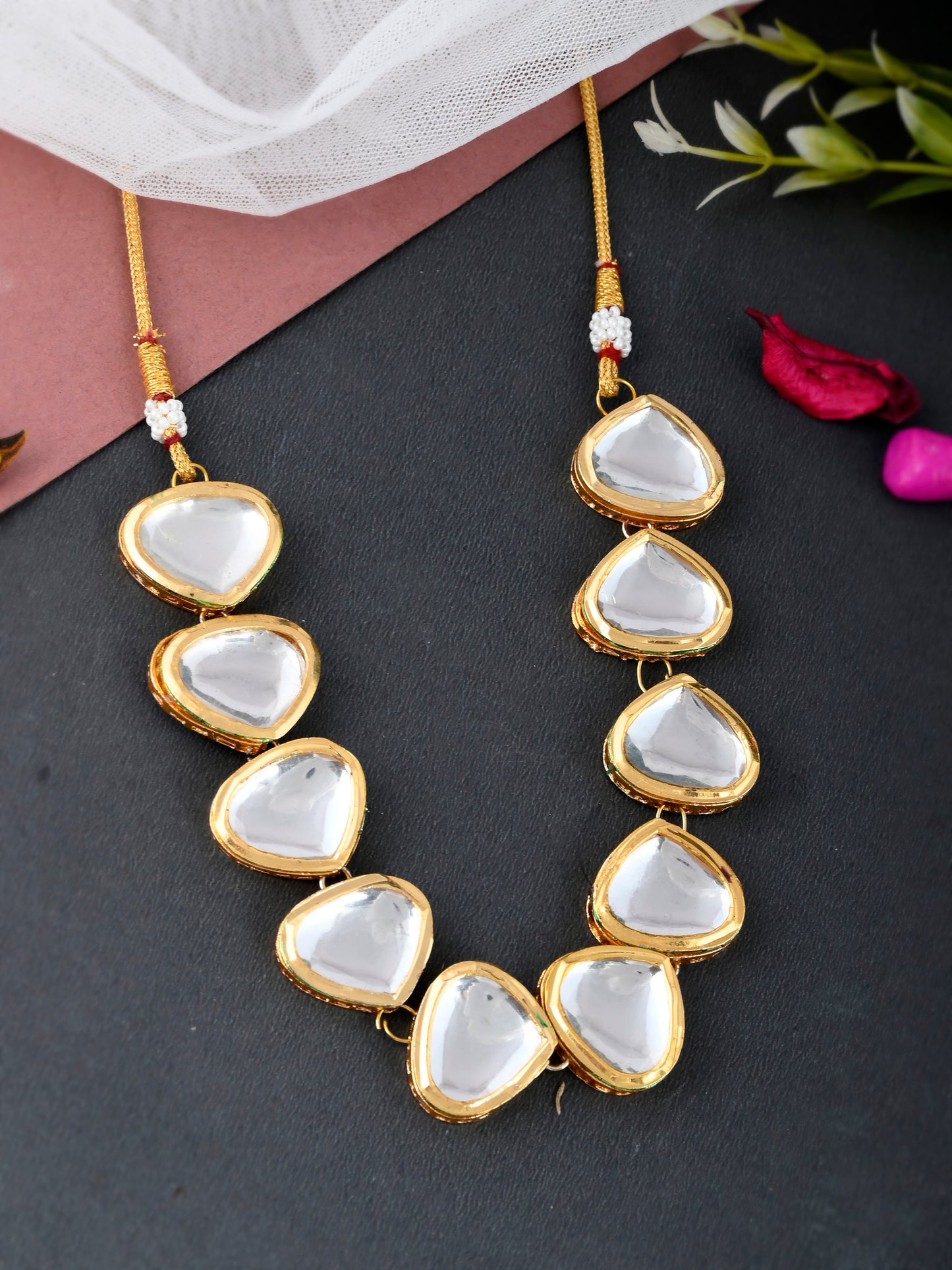Gold Plated Ethnic Kundan Choker Necklaces for Women Online