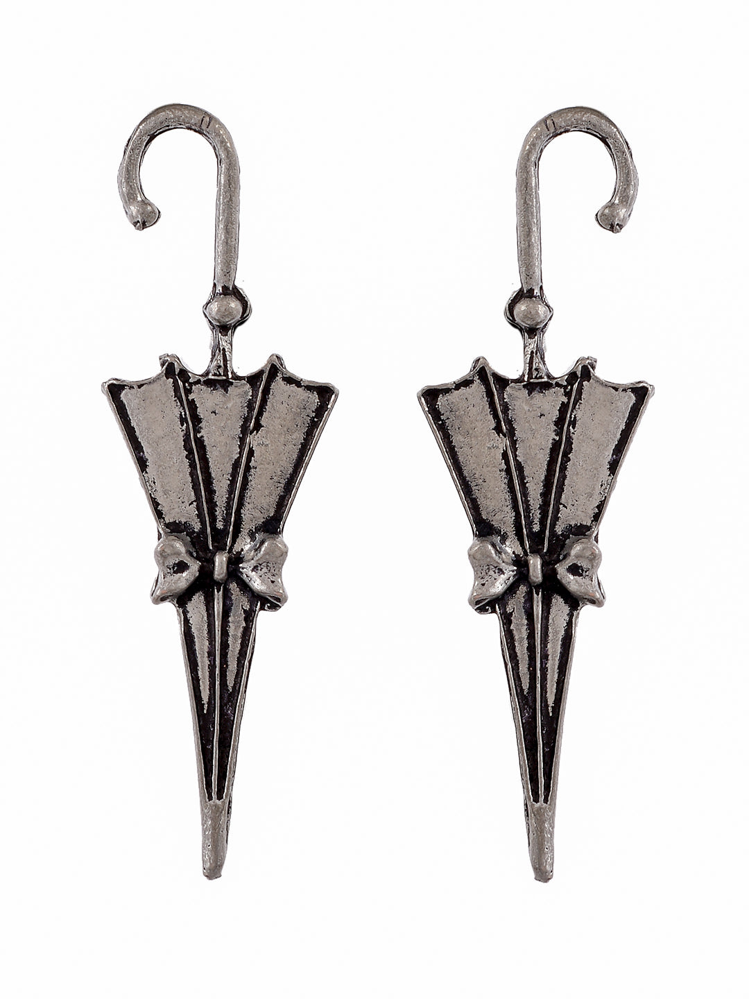 Oxidised Cute Umbrella Antique Earrings for Women Online