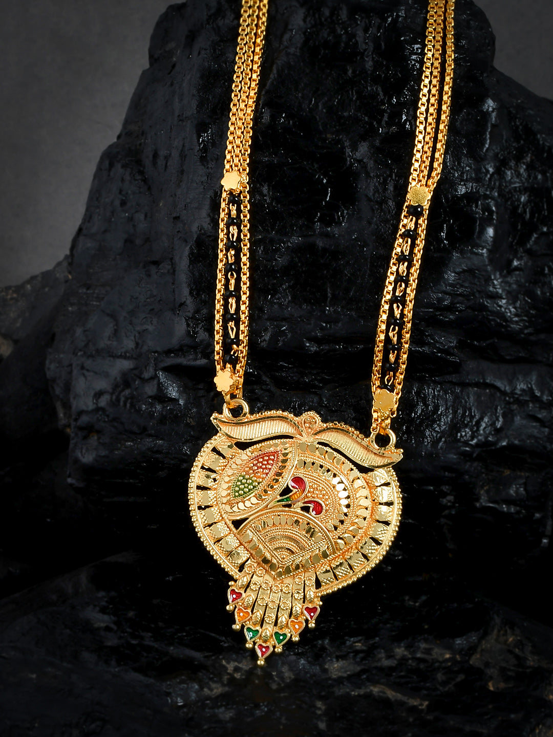 Gold Plated Shyamapendant Mangalsutra for Women Online